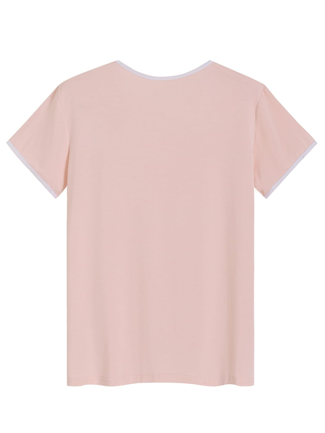 Latuza Women's Bamboo Viscose Sleep T-Shirt Soft Short Sleeve Pajama Tops WEBE CLOTHING