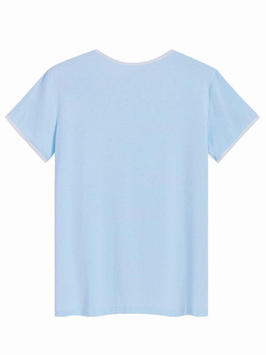 Latuza Women's Bamboo Viscose Sleep T-Shirt Soft Short Sleeve Pajama Tops WEBE CLOTHING