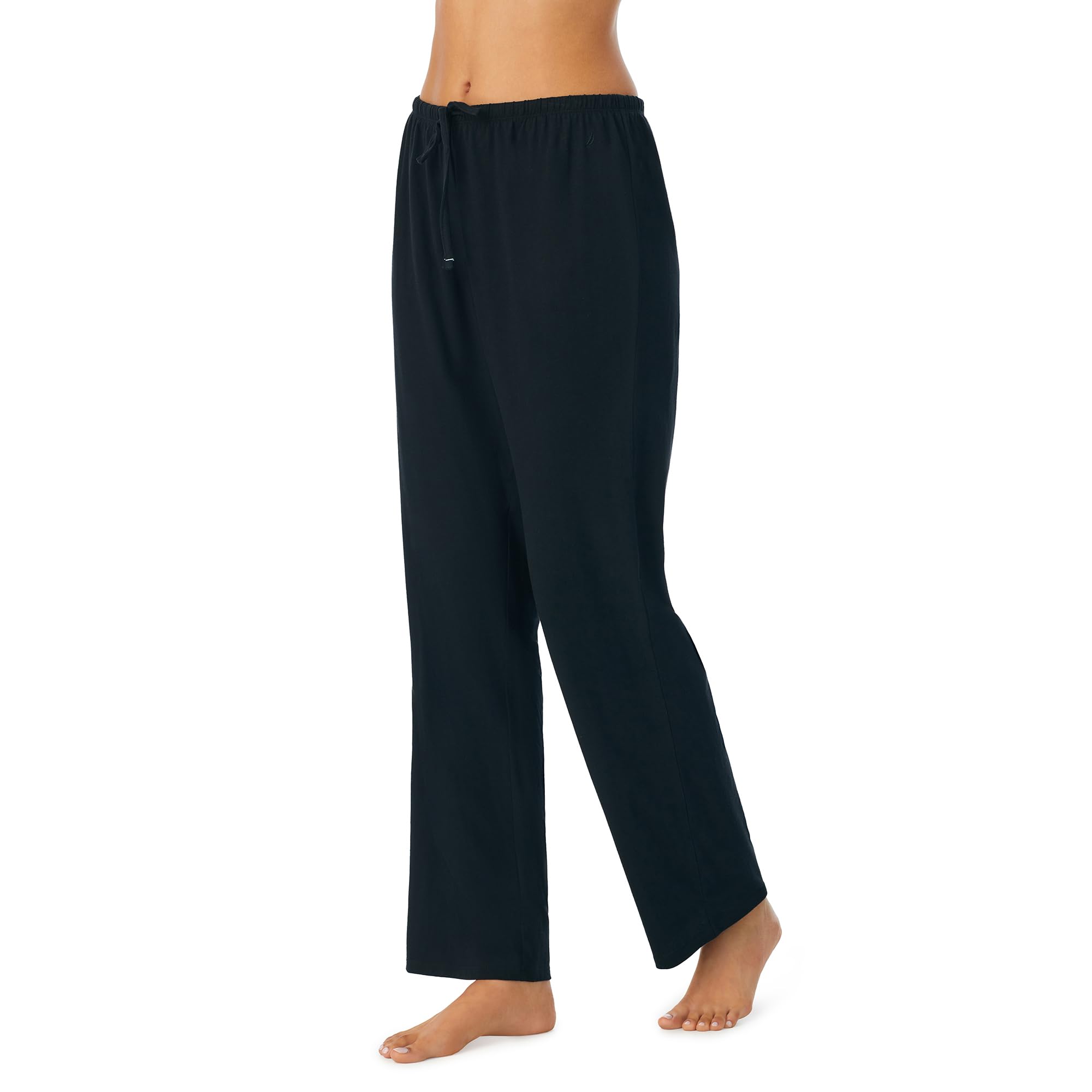 Nautica Womens Pajama Pants - Lightweight Wide Leg Lounge Pants - Cotton Knit Jersey - Sleepwear Loungewear PJs for Women