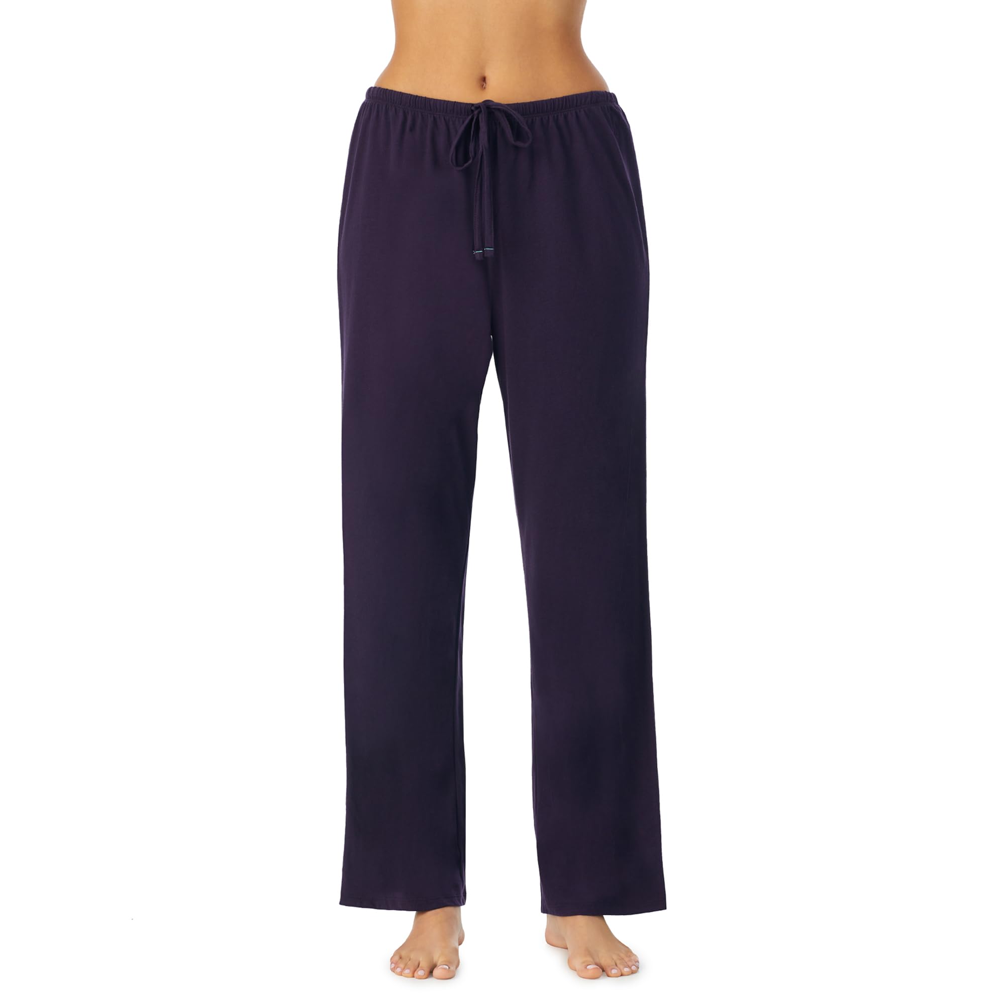 Nautica Womens Pajama Pants - Lightweight Wide Leg Lounge Pants - Cotton Knit Jersey - Sleepwear Loungewear PJs for Women