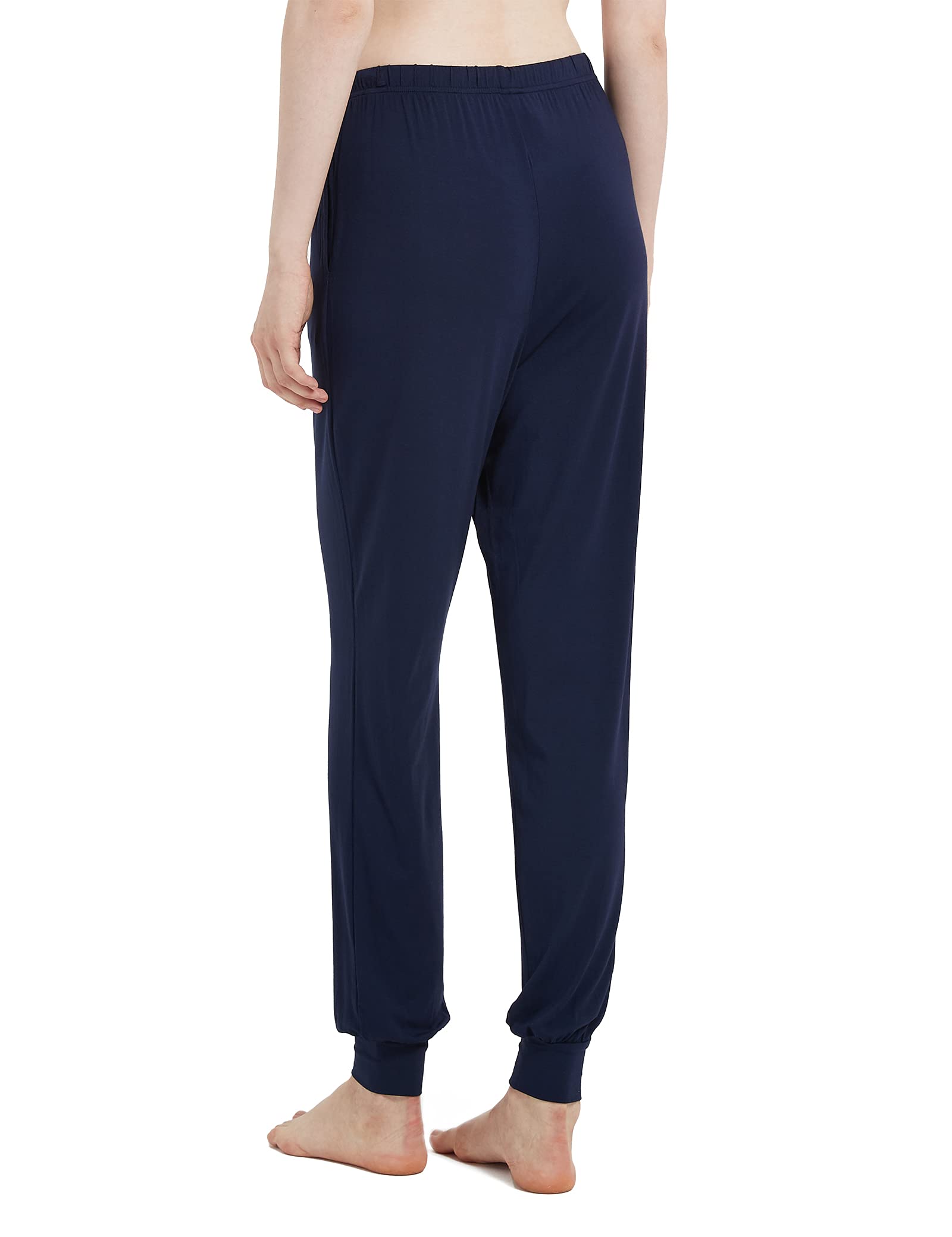 GYS Women's Pajama Pants - Viscose Made from Bamboo, Joggers Pants with Pockets Comfy Lounge Sleep Pants Pj Bottoms