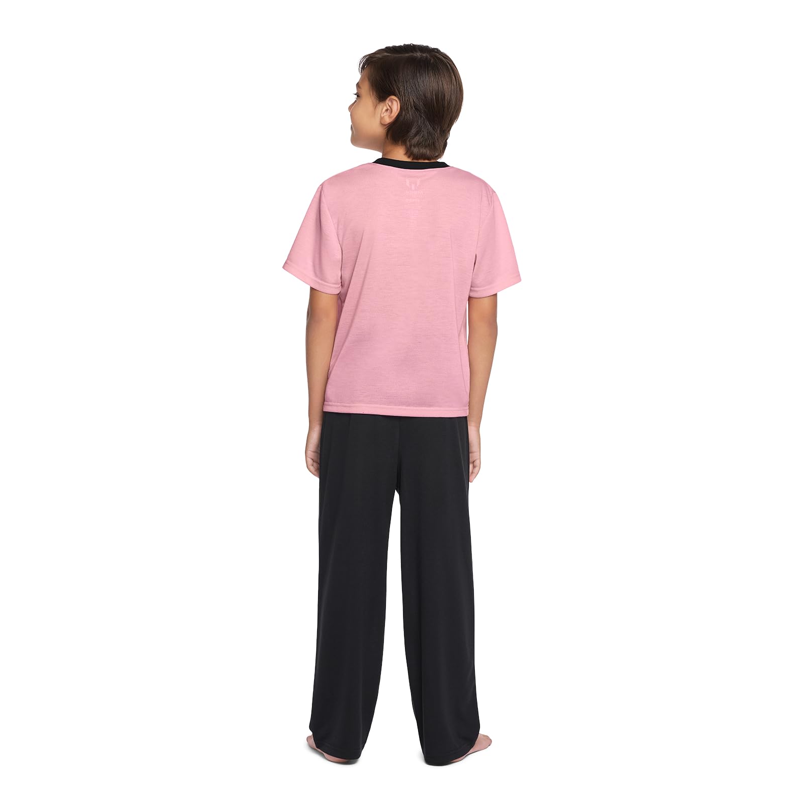 Messi Boys' Lifestyle Long Sleeve 2-piece Set, Loose-fit Top & Sweatpants