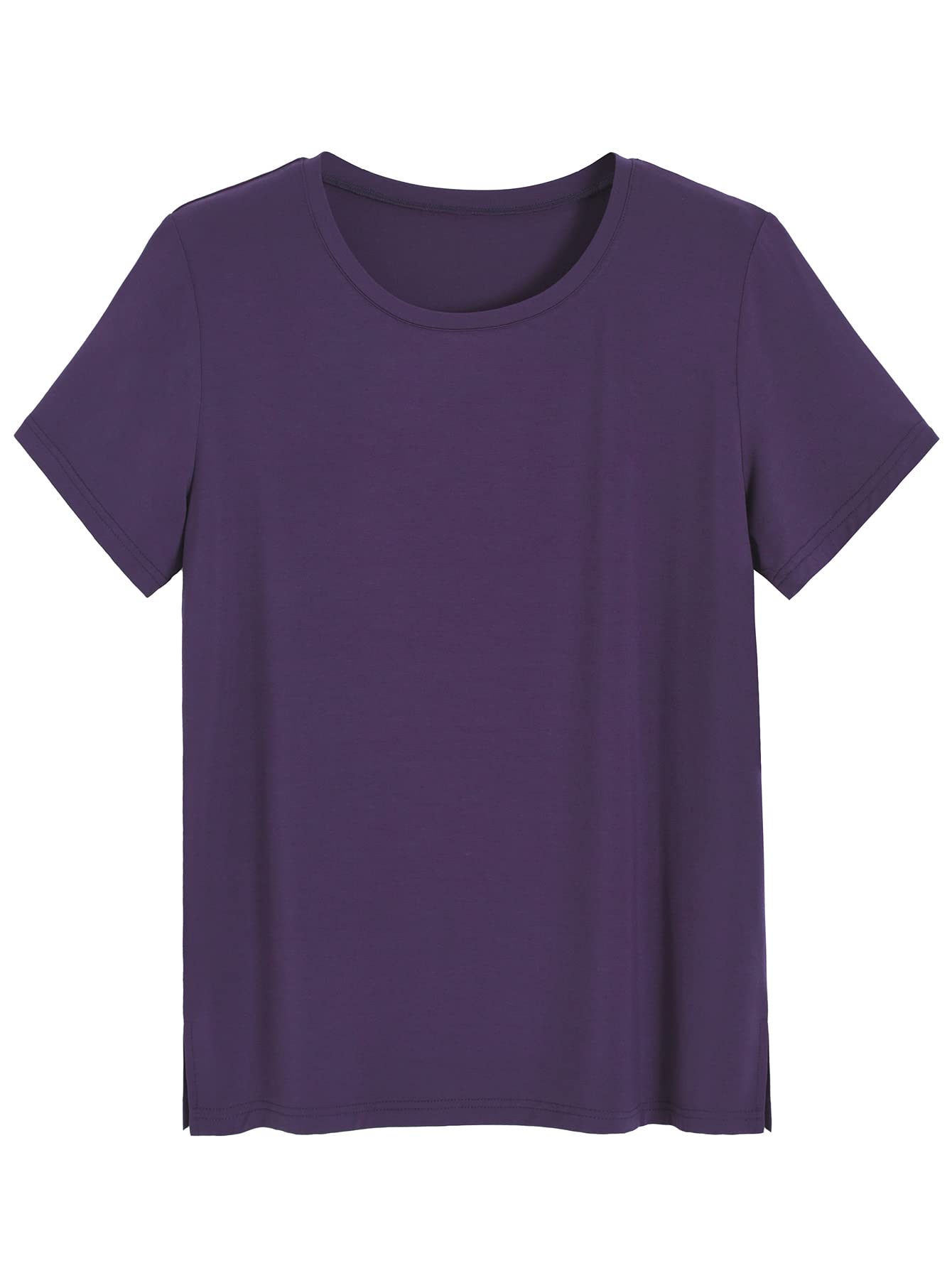 Latuza Women's Viscose Pajama Top Crew Neck Sleep T-Shirt WEBE CLOTHING