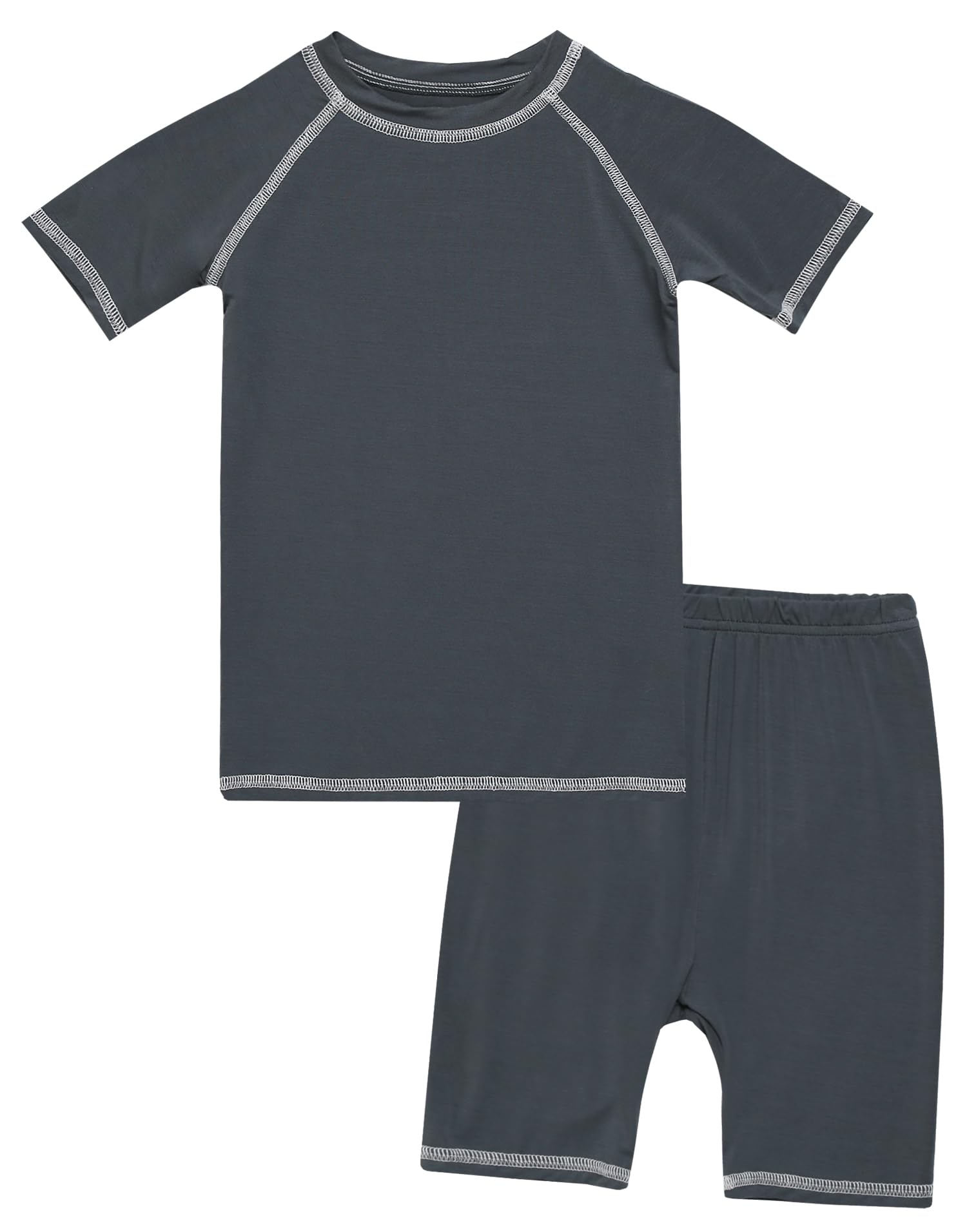 VAENAIT BABY Infant Toddler Junior Girls Boys Pajamas Sleepwear Rayon from Bamboo Short Summer Pjs Set 6M-12Y WEBE CLOTHING