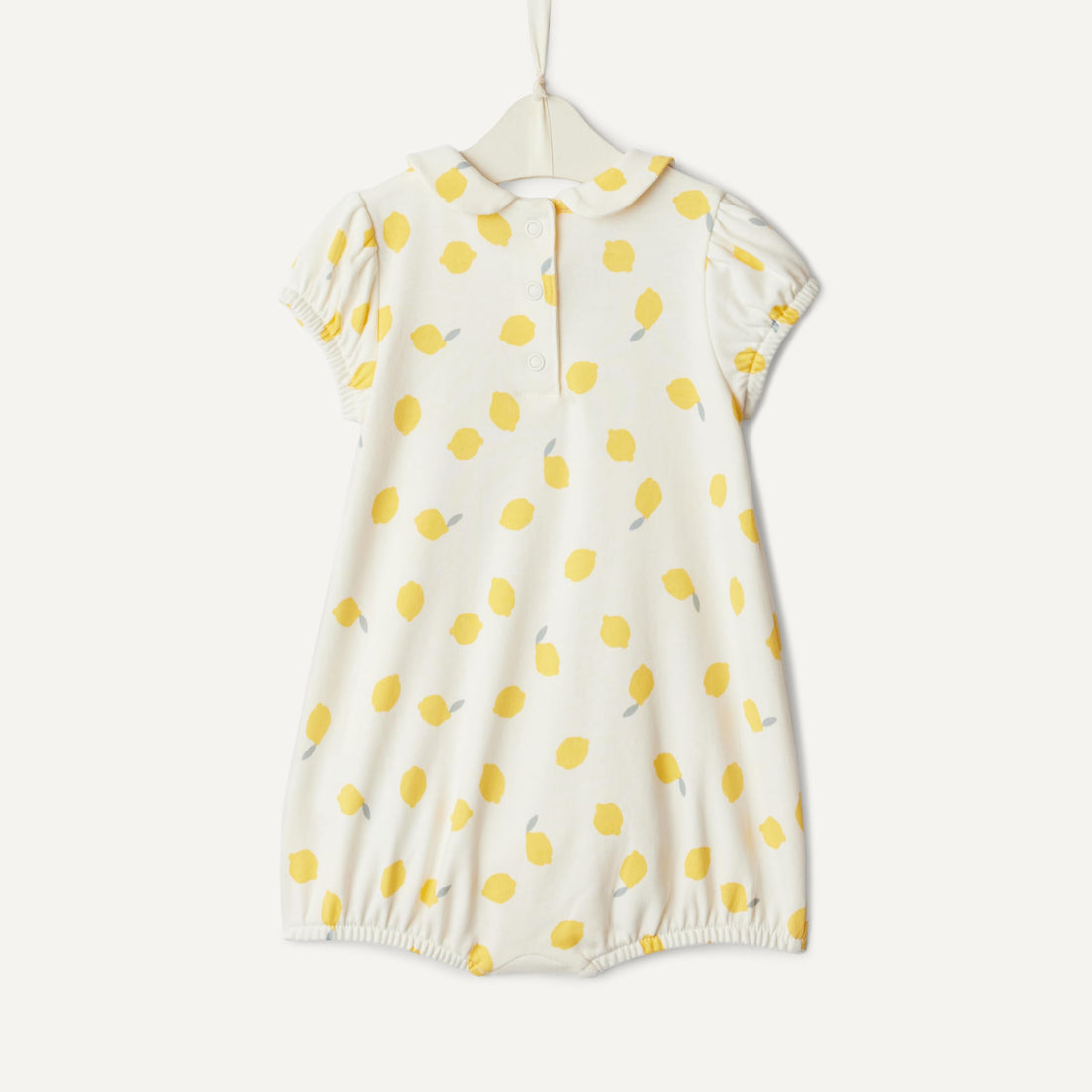 Amazon Essentials x Sofia Grainge Baby Girls' Cotton Short Sleeve Romper with Peter Pan Collar WEBE CLOTHING