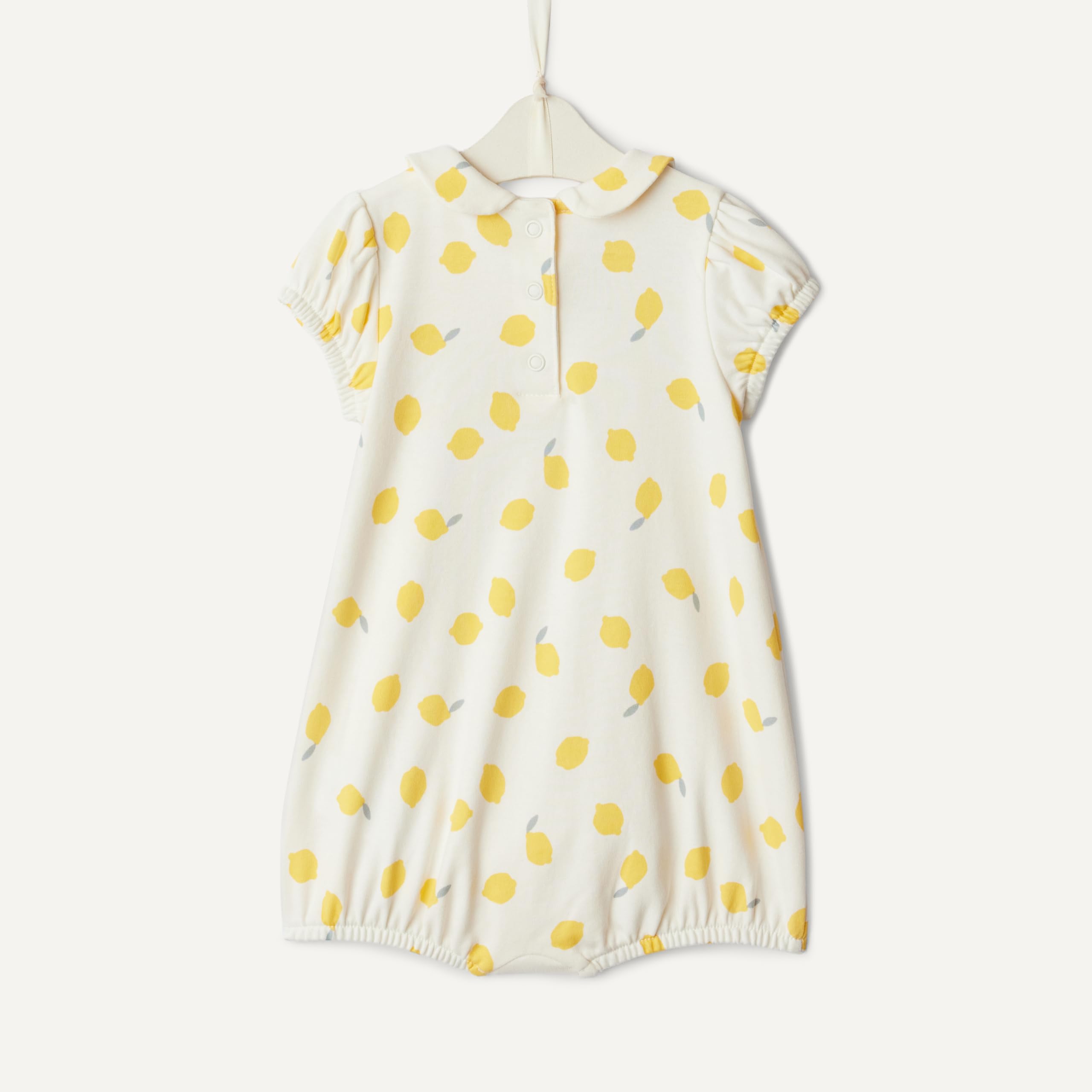 Amazon Essentials x Sofia Grainge Baby Girls' Cotton Short Sleeve Romper with Peter Pan Collar WEBE CLOTHING