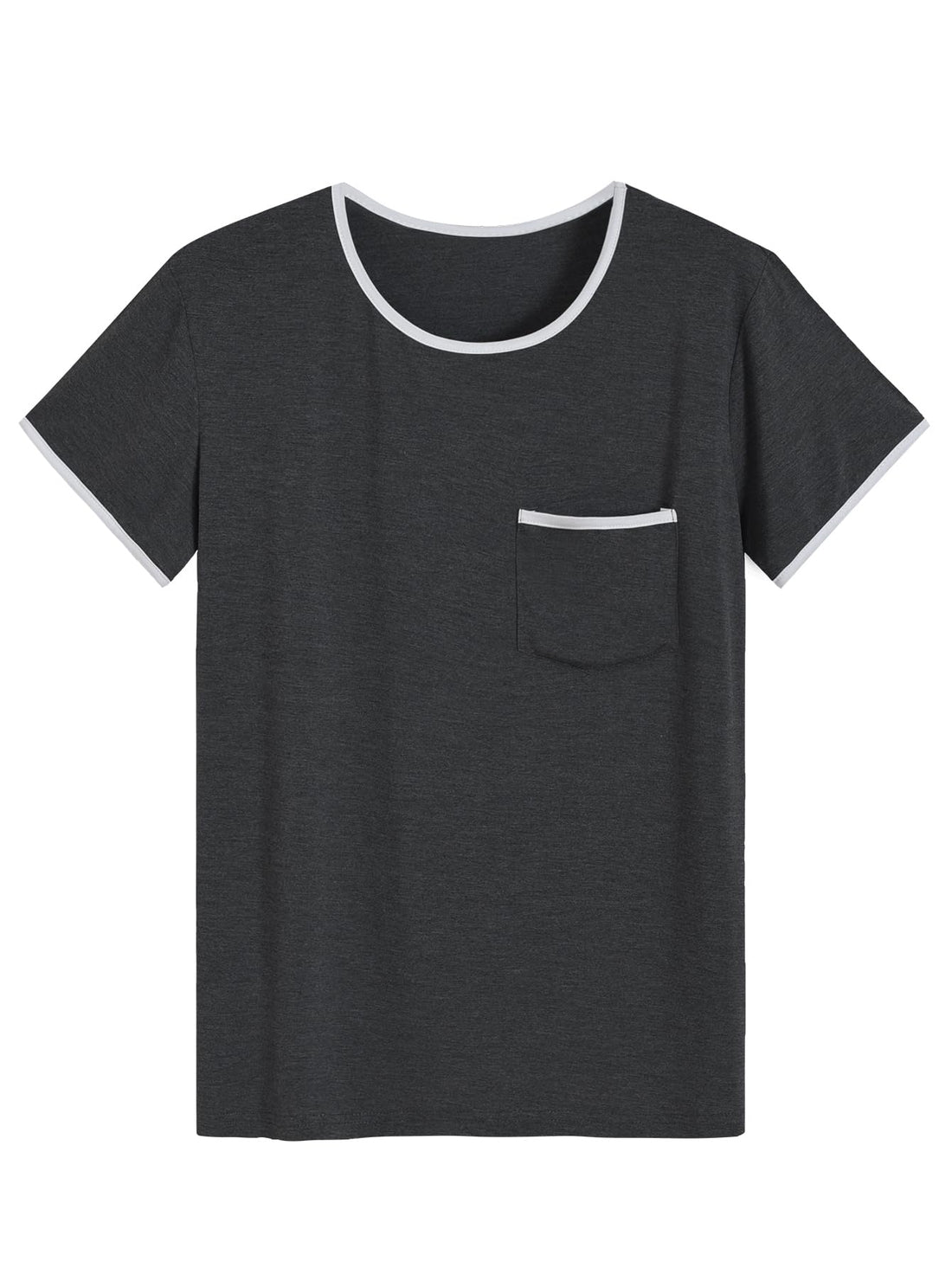 Latuza Women's Bamboo Viscose Sleep T-Shirt Soft Short Sleeve Pajama Tops WEBE CLOTHING