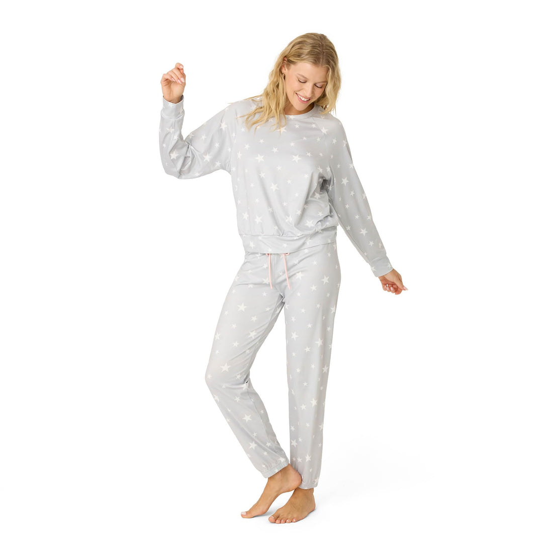 PJ Salvage Women's [Amazon Exclusive] Cloud Jersey Jogger Pajama 2-piece Pj Set