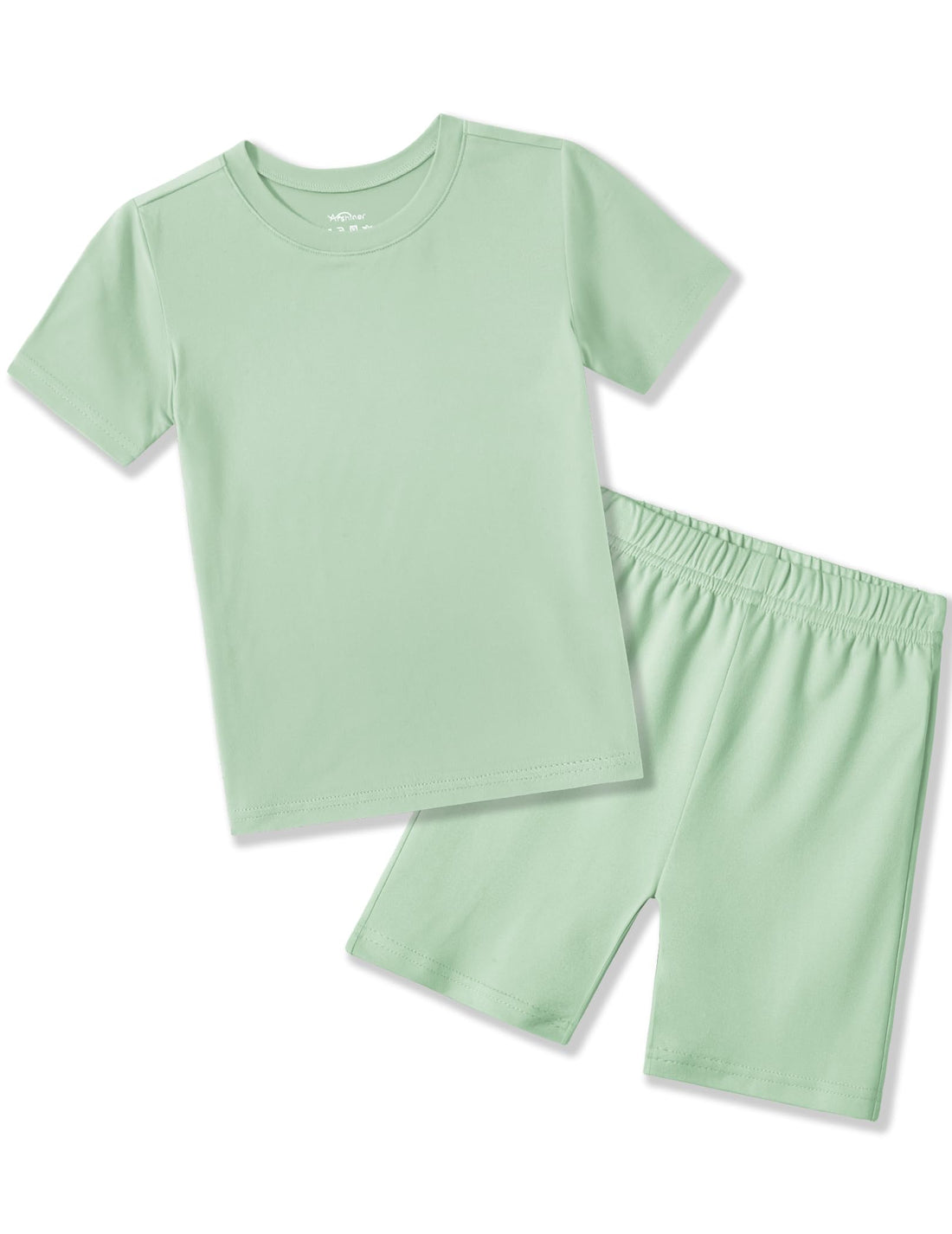 Arshiner Pajamas for Girls Summer Short Sleeve Sleepwear Kids Soft Cute Snug Fit Pjs Sets