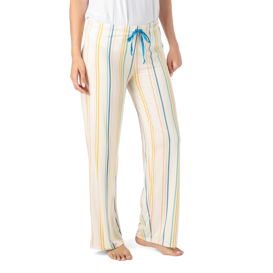 Hello Mello Signature Lounge Pants Womens Soft Pajama Bottoms Elastic Waistband Drawstring Tie