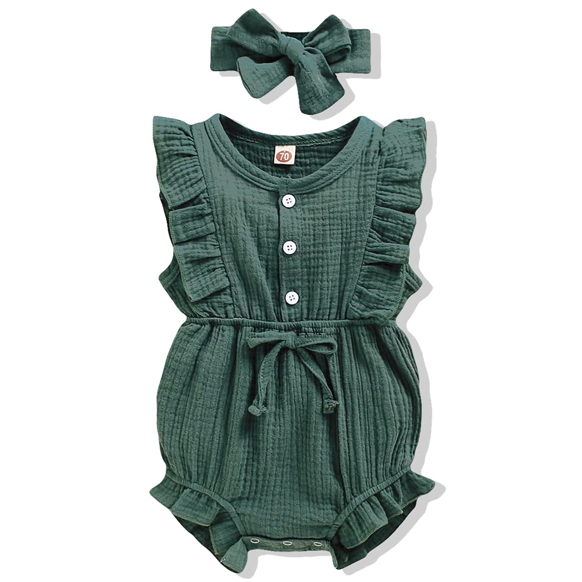 Renotemy Newborn Infant Baby Girl Clothes Rompers Summer Jumpsuits Short Sleeve Romper Infant Baby Clothes Girl WEBE CLOTHING