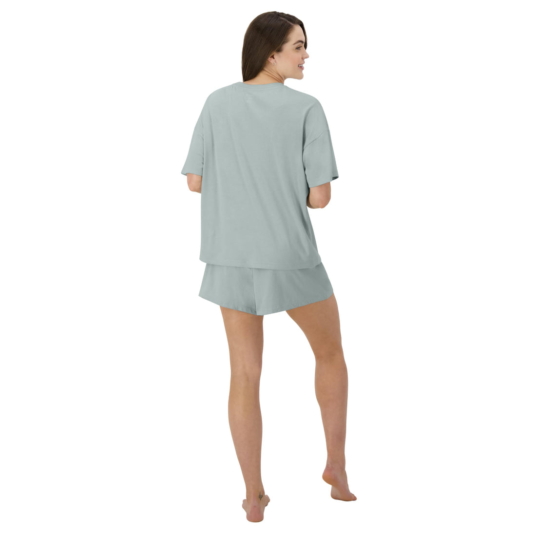 Hanes Women's Pajamas Set, Comfywear Pajamas for Women Set, Originals SupertSoft Loungewear, T-Shirt & Sleep Shorts
