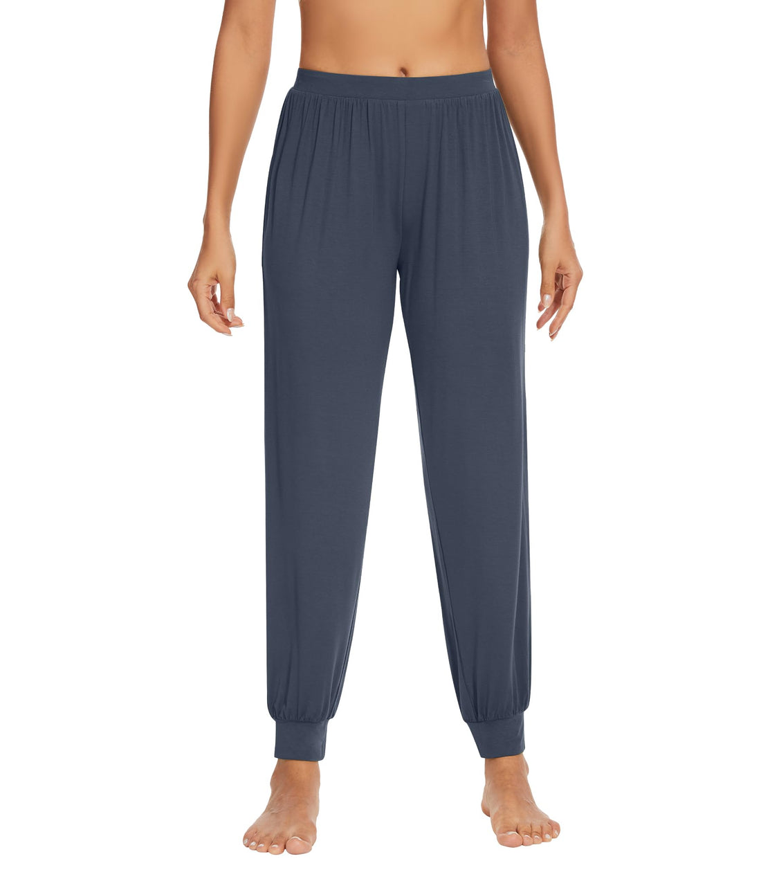 WiWi Women's Viscose from Bamboo Joggers Super Soft Pajama Pants Yoga Bottoms Cooling Lounge Sweatpants S-XXL