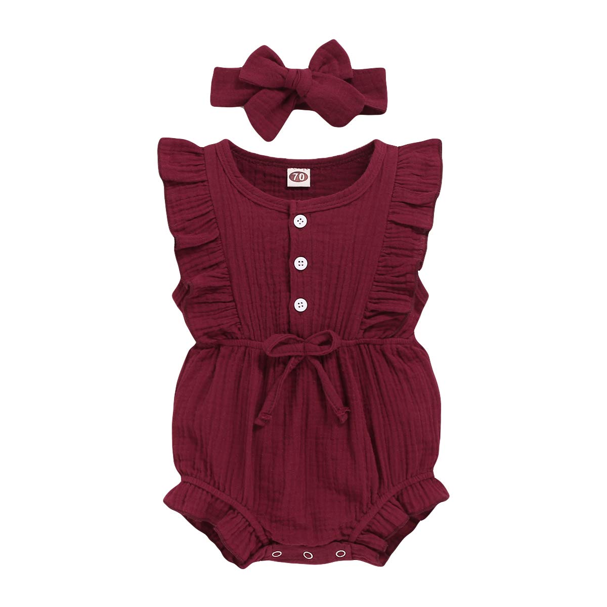 Renotemy Newborn Infant Baby Girl Clothes Rompers Summer Jumpsuits Short Sleeve Romper Infant Baby Clothes Girl WEBE CLOTHING
