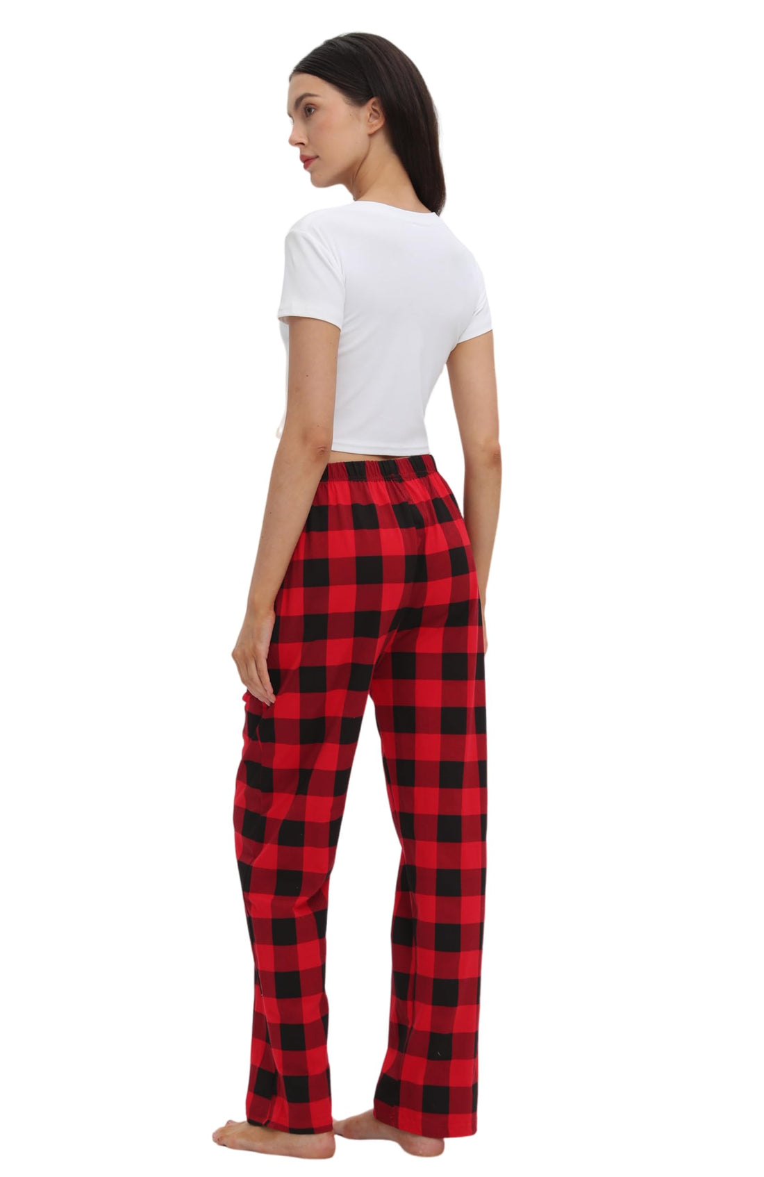 SAMGU Women's Pajama Pants, Soft Cotton Sleep Lounge Pants, Comfy Homewear pjs, Elatic Waist Pajama Bottom Pants for Women