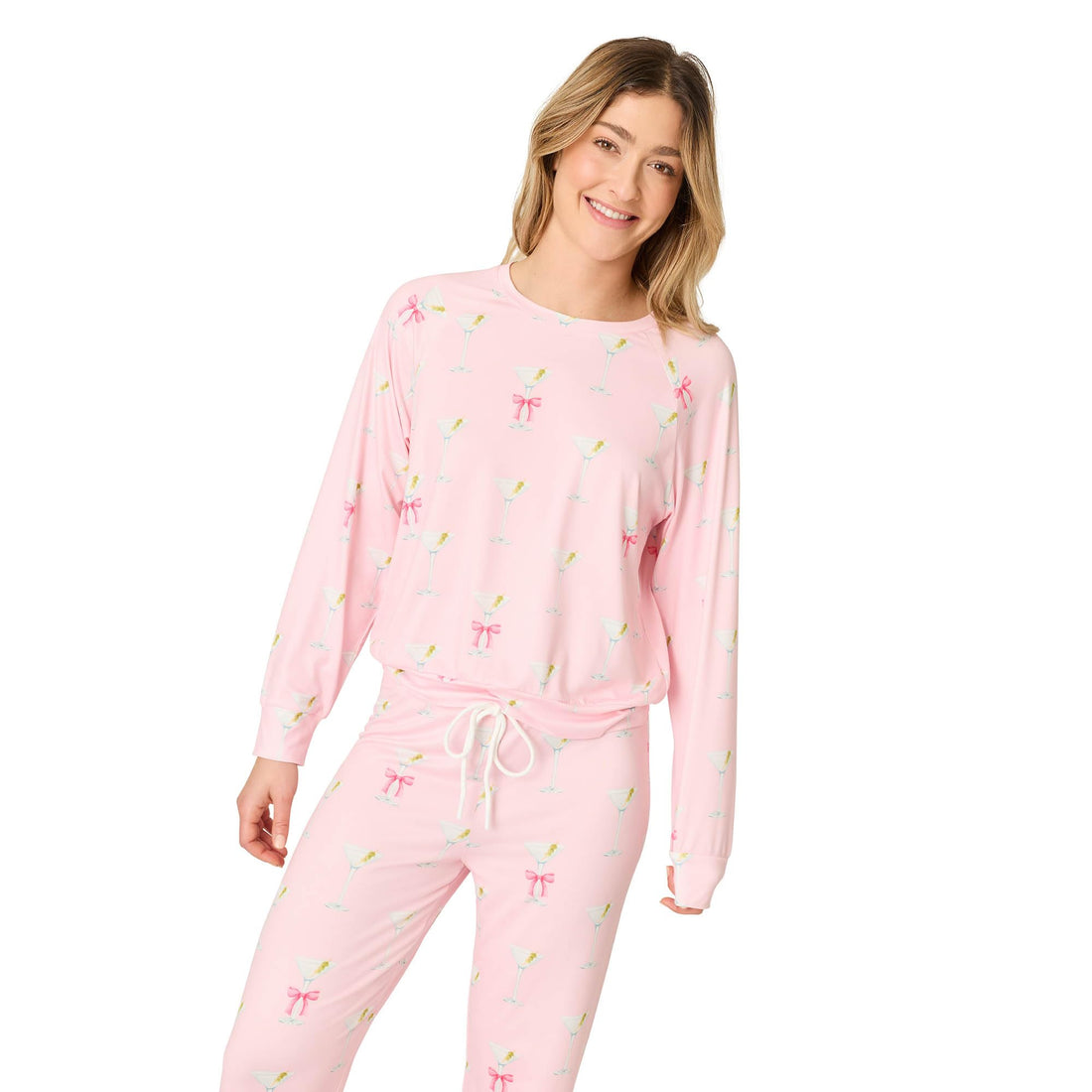 PJ Salvage Women's [Amazon Exclusive] Cloud Jersey Jogger Pajama 2-piece Pj Set