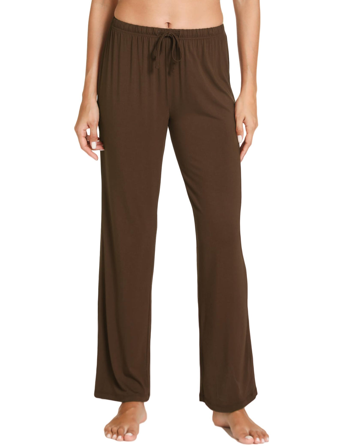 GYS Bamboo Viscose Women's Pajama Pants, Lightweight Comfy Casual Lounge Yoga Pants, Pj Bottoms Sleep Pants with Drawstring
