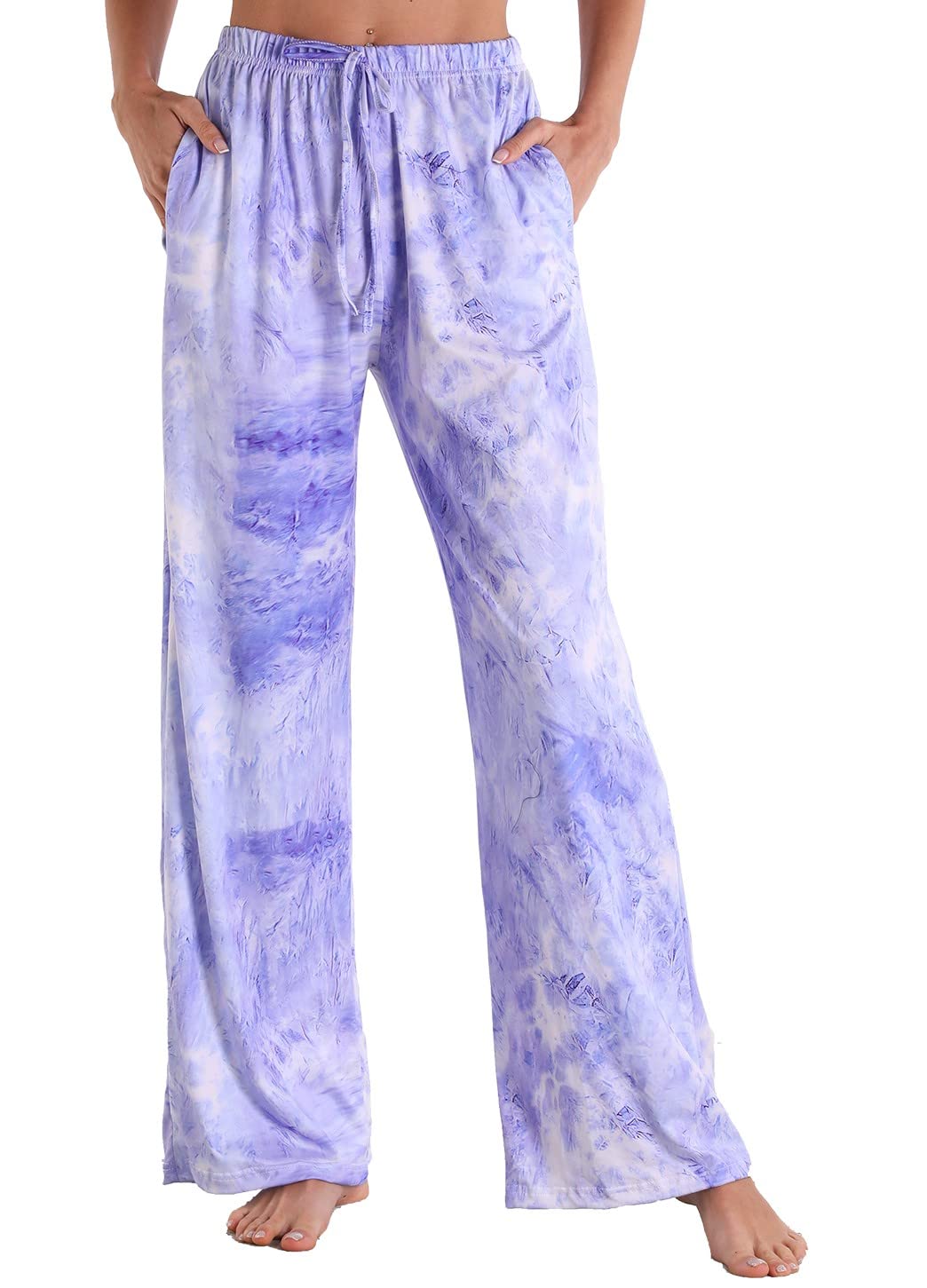 X-Image Women Comfy Casual Pajama Pants with Pockets & Drawstring