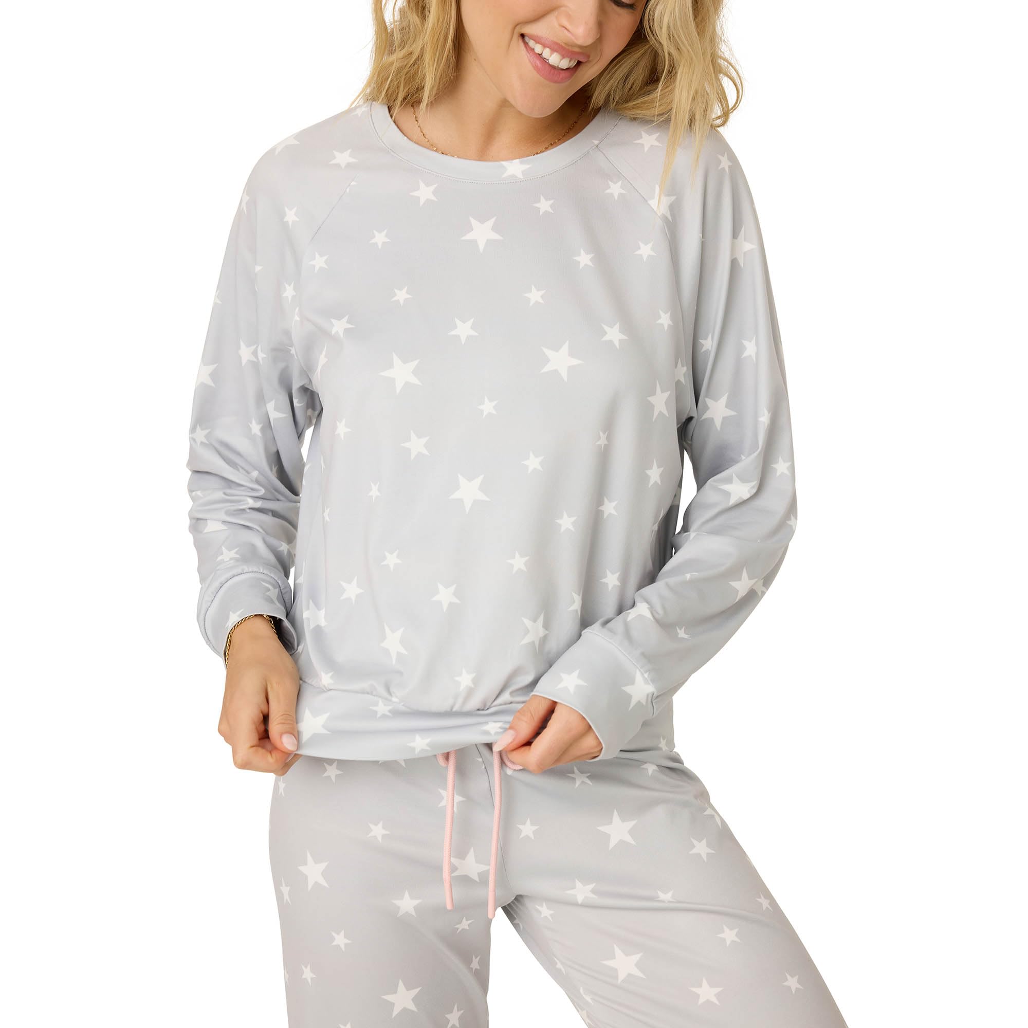 PJ Salvage Women's [Amazon Exclusive] Cloud Jersey Jogger Pajama 2-piece Pj Set