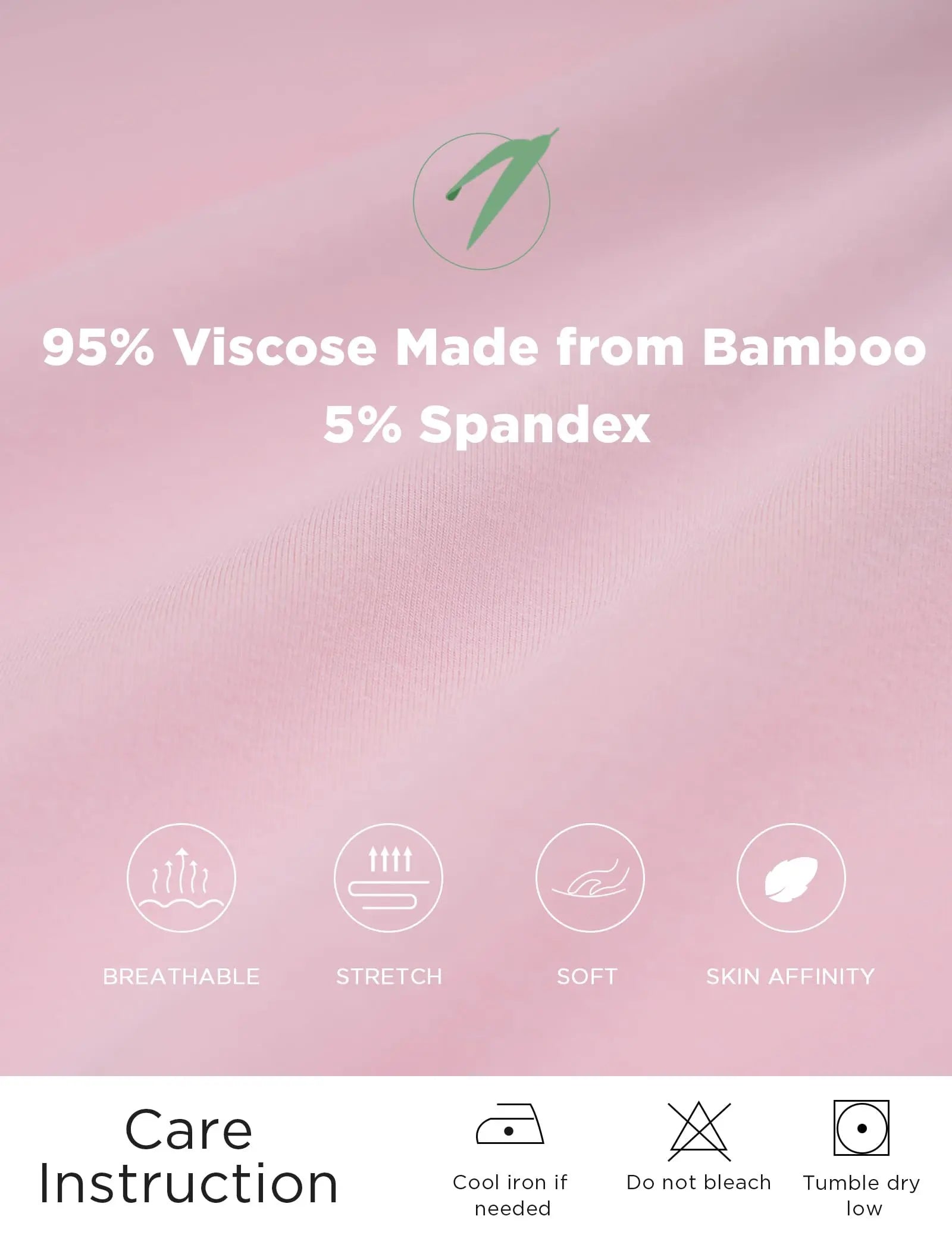 GYS Bamboo Viscose Pajamas Tops for Women, Cooling Basic T-Shirt, Soft Short Sleeve Sleep Shirts, Lightweight Pj Shirt
