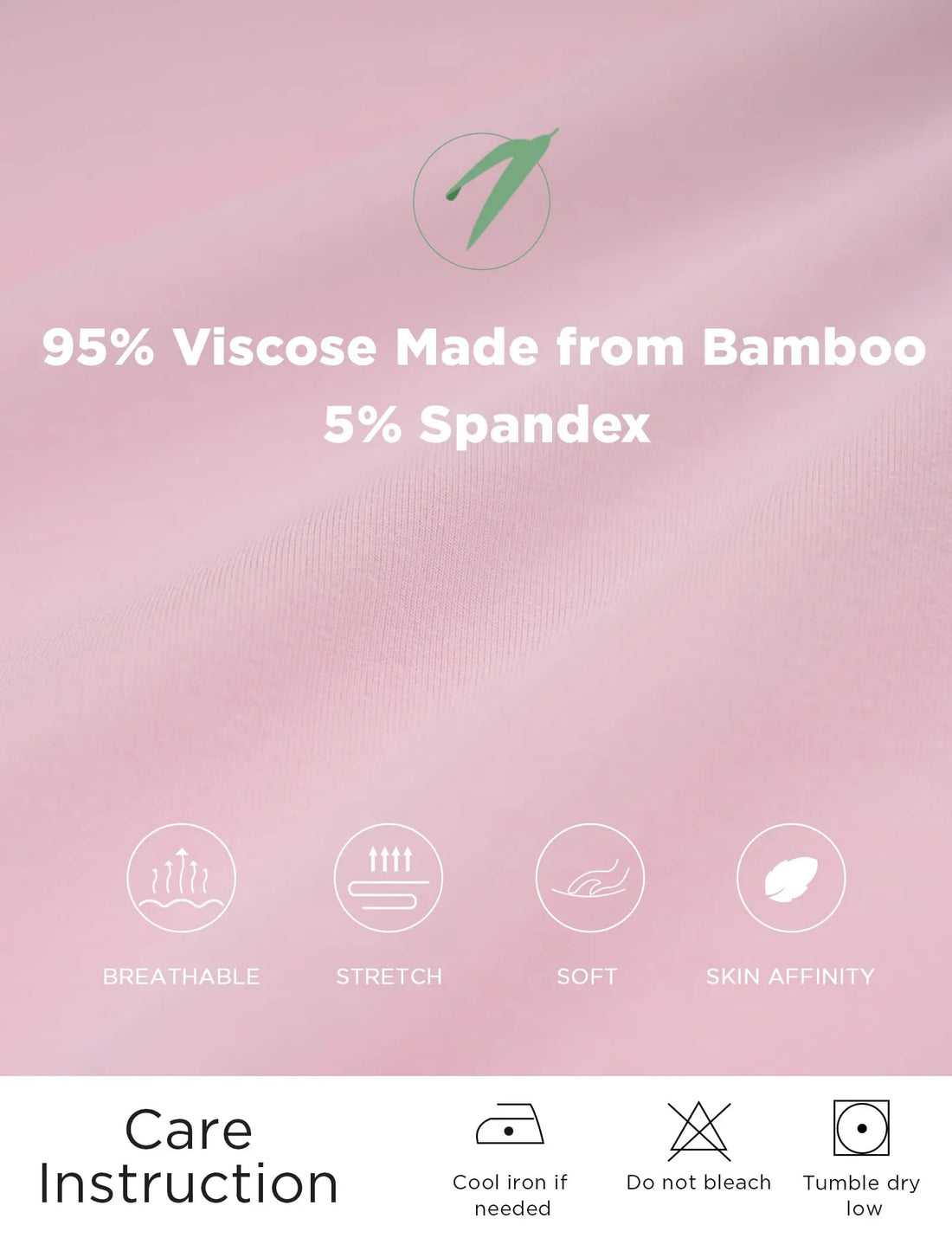 GYS Bamboo Viscose Pajamas Tops for Women, Cooling Basic T-Shirt, Soft Short Sleeve Sleep Shirts, Lightweight Pj Shirt