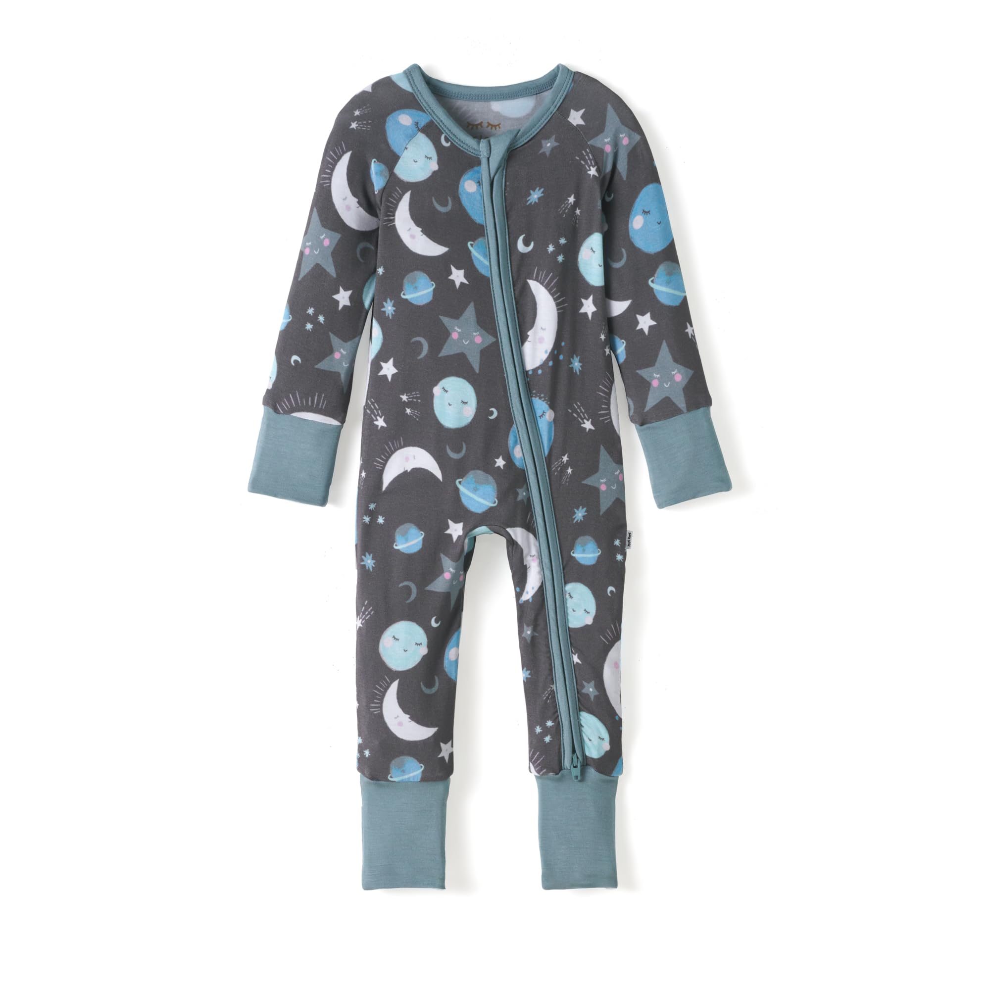 Little Sleepies Pajamas for Baby Boys & Girls, Viscose from Bamboo Baby Pajamas, Sleepers, 2-Way Zipper PJs