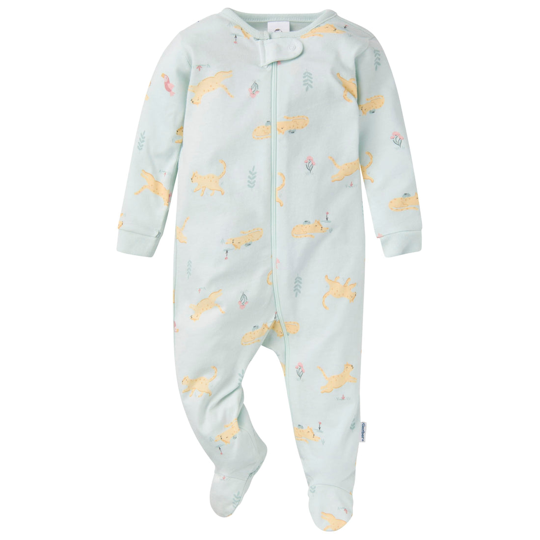 Gerber Baby-Girls 4 Pack Sleep 'N Play Footie