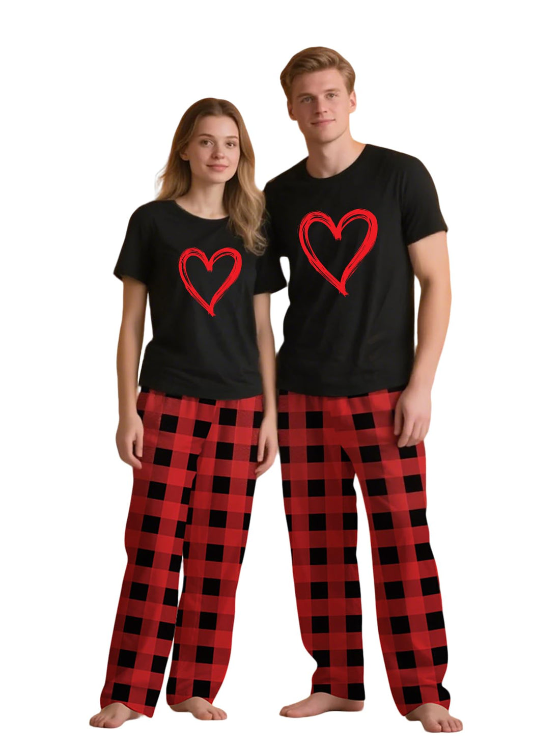 Couples Pajamas, Matching PJS for Couples, His and Hers Jammies, Wife and Husband Sets (Sold Separately)