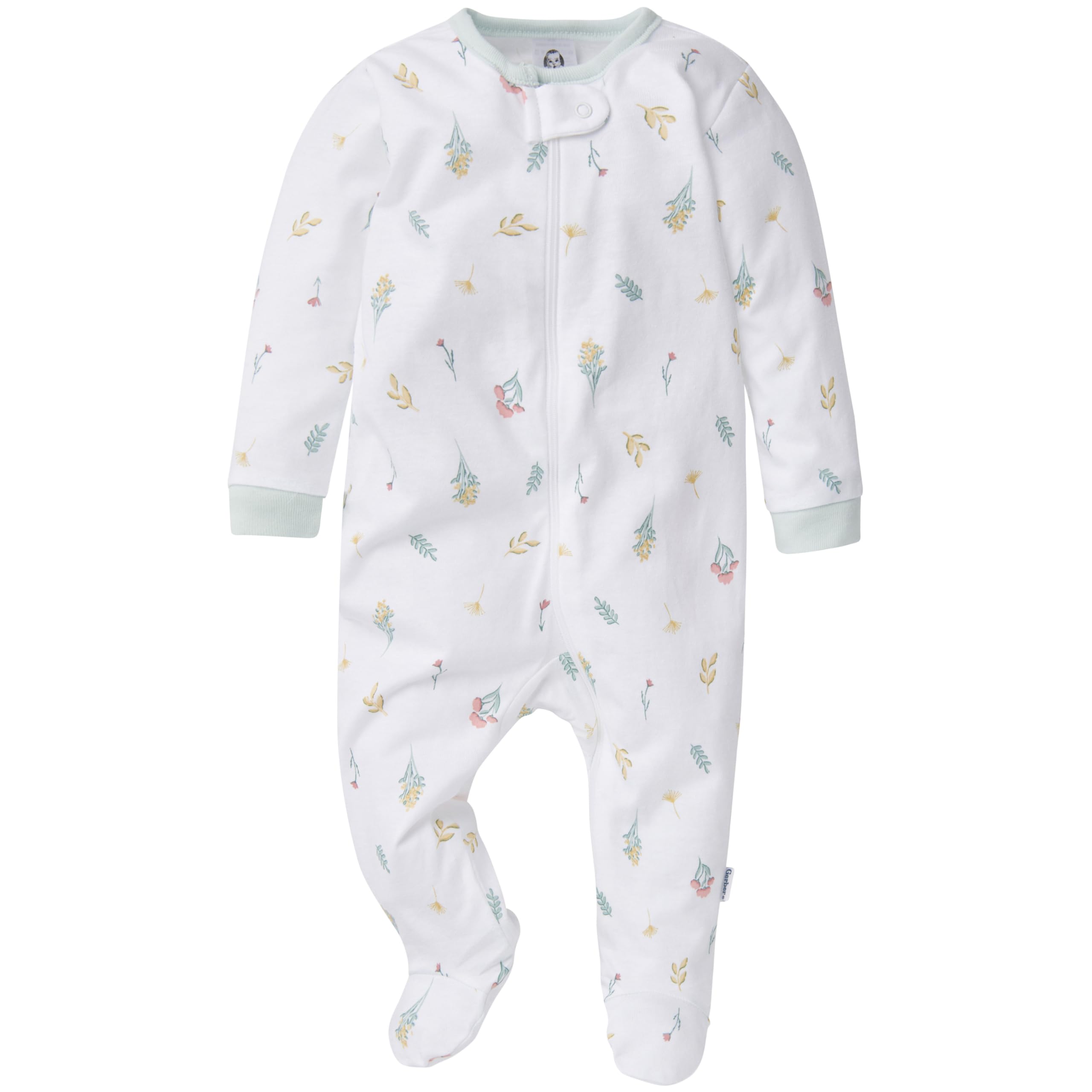 Gerber Baby-Girls 4 Pack Sleep 'N Play Footie