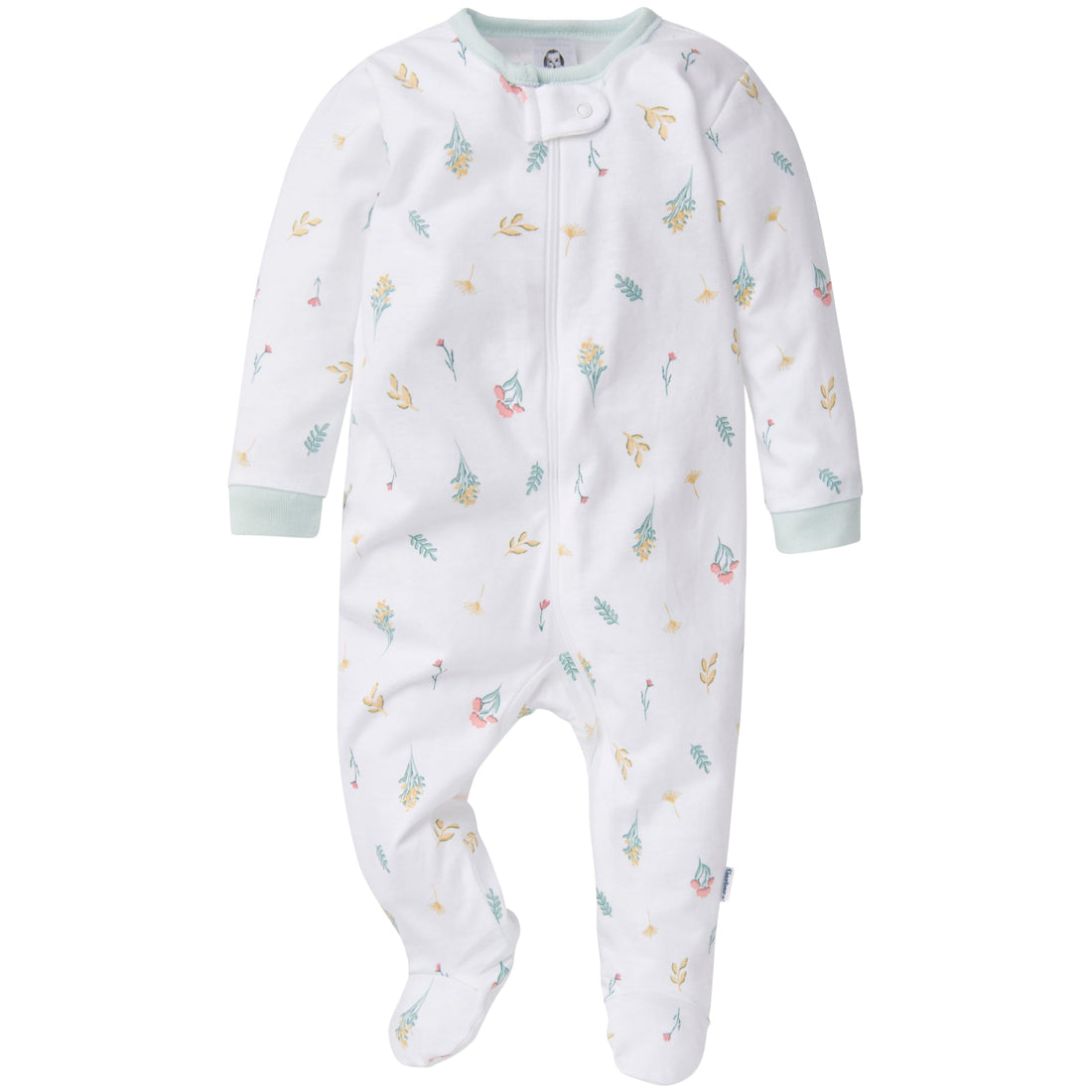 Gerber Baby-Girls 4 Pack Sleep 'N Play Footie