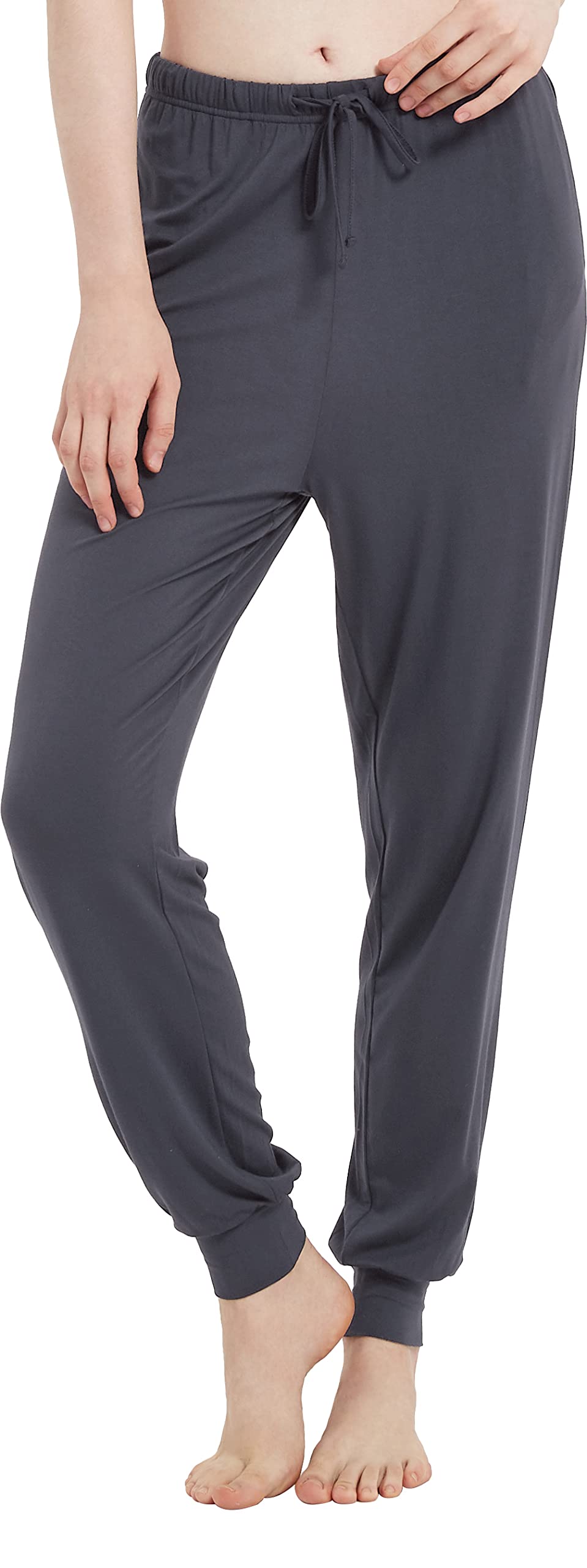 GYS Women's Pajama Pants - Viscose Made from Bamboo, Joggers Pants with Pockets Comfy Lounge Sleep Pants Pj Bottoms