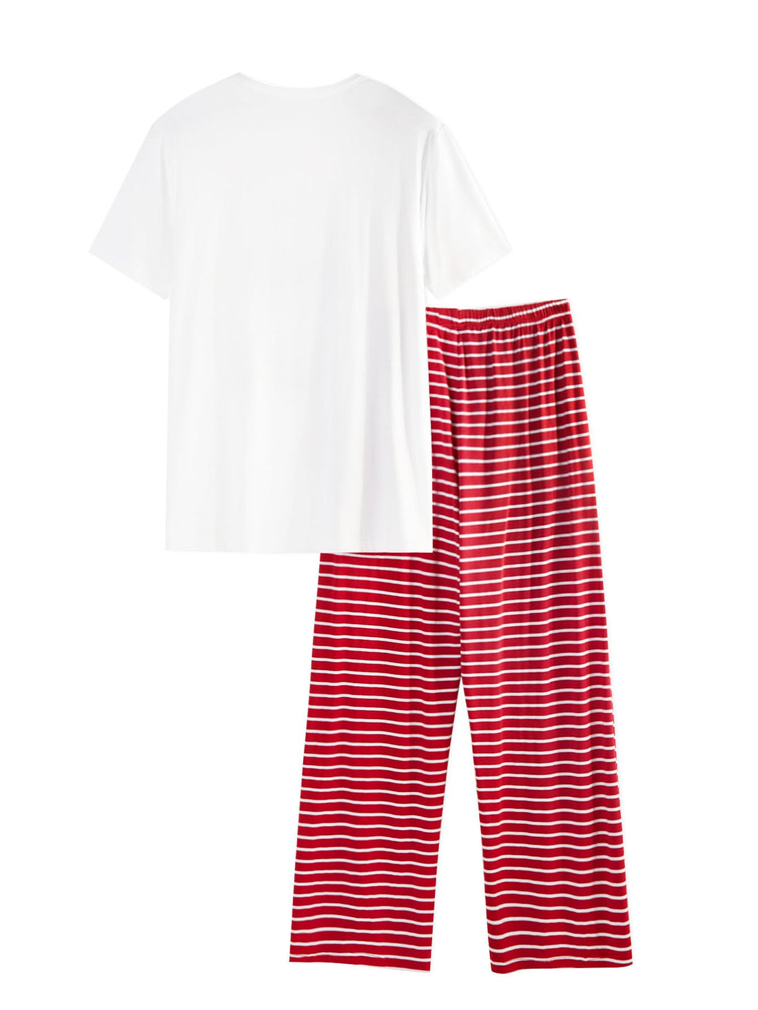 MOSSRIVER Family Pjs Matching Sets Short Sleeve Graphic Tops Holiday Shirts Cute Pajamas Pants Set Vacation Summer Outfits