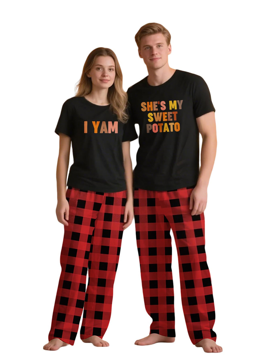 Couples Pajamas, Matching PJS for Couples, His and Hers Jammies, Wife and Husband Sets (Sold Separately)