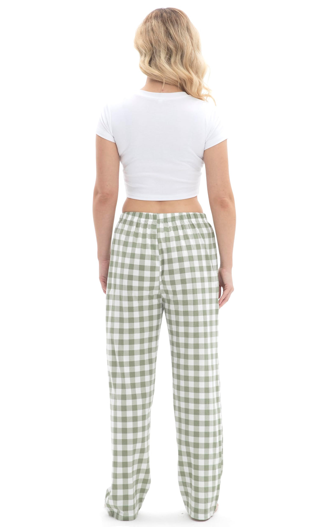 SAMGU Women's Pajama Pants, Soft Cotton Sleep Lounge Pants, Comfy Homewear pjs, Elatic Waist Pajama Bottom Pants for Women