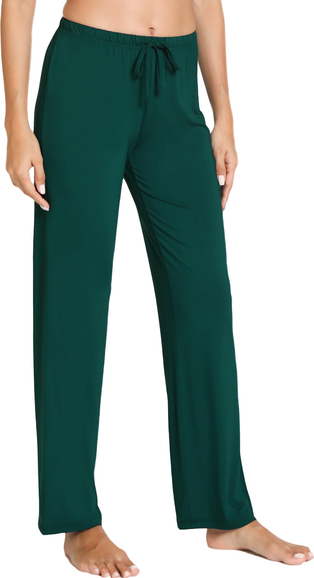 GYS Bamboo Viscose Women's Pajama Pants, Lightweight Comfy Casual Lounge Yoga Pants, Pj Bottoms Sleep Pants with Drawstring