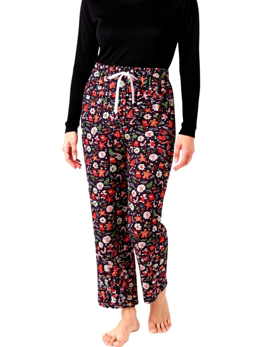 Unisex Adults Holiday Themed Pajama Pants WEBE CLOTHING