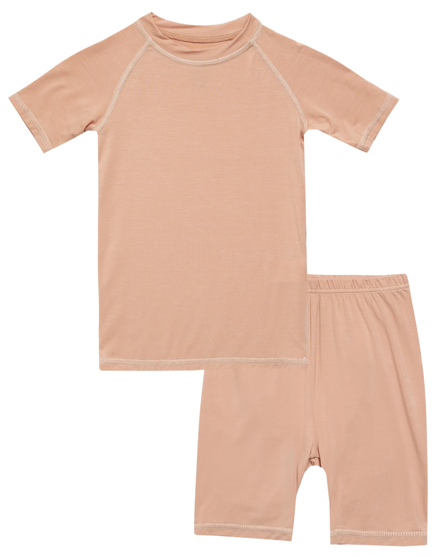 VAENAIT BABY Infant Toddler Junior Girls Boys Pajamas Sleepwear Rayon from Bamboo Short Summer Pjs Set 6M-12Y WEBE CLOTHING