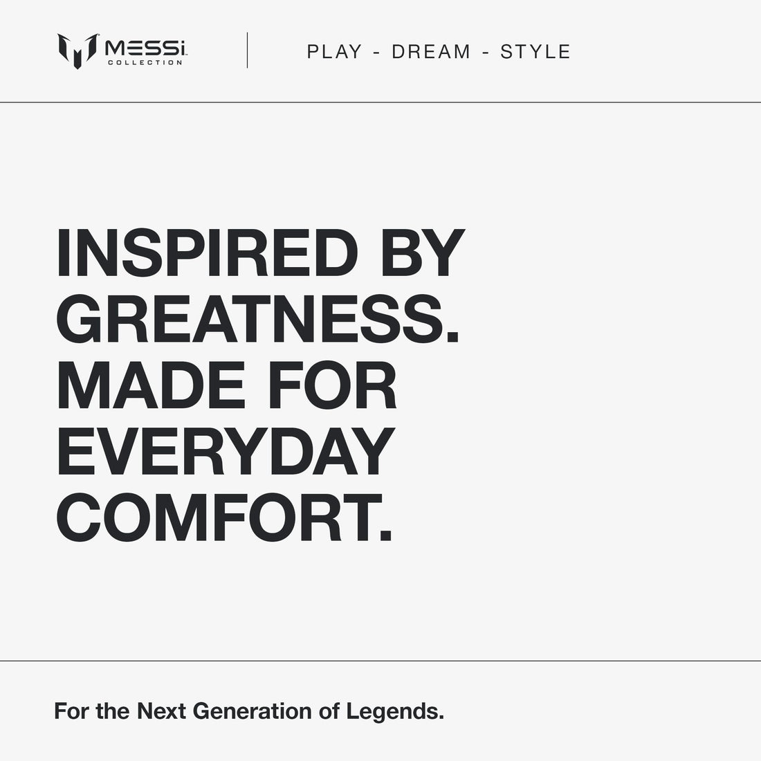 Messi Boys' Lifestyle Long Sleeve 2-piece Set, Loose-fit Top & Sweatpants