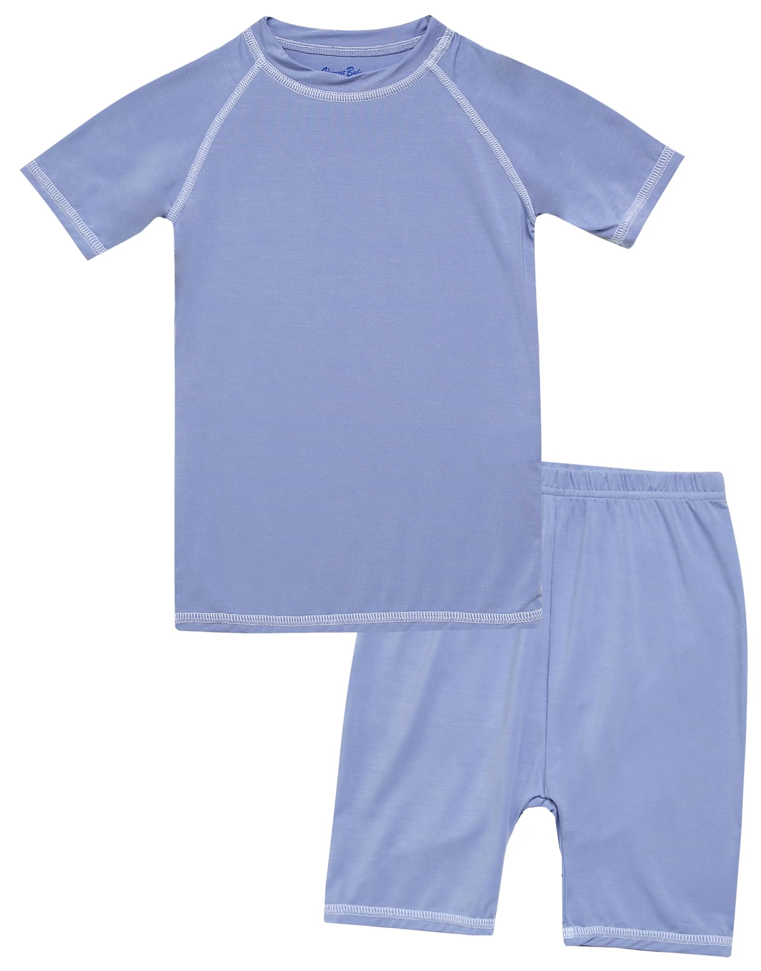 VAENAIT BABY Infant Toddler Junior Girls Boys Pajamas Sleepwear Rayon from Bamboo Short Summer Pjs Set 6M-12Y WEBE CLOTHING