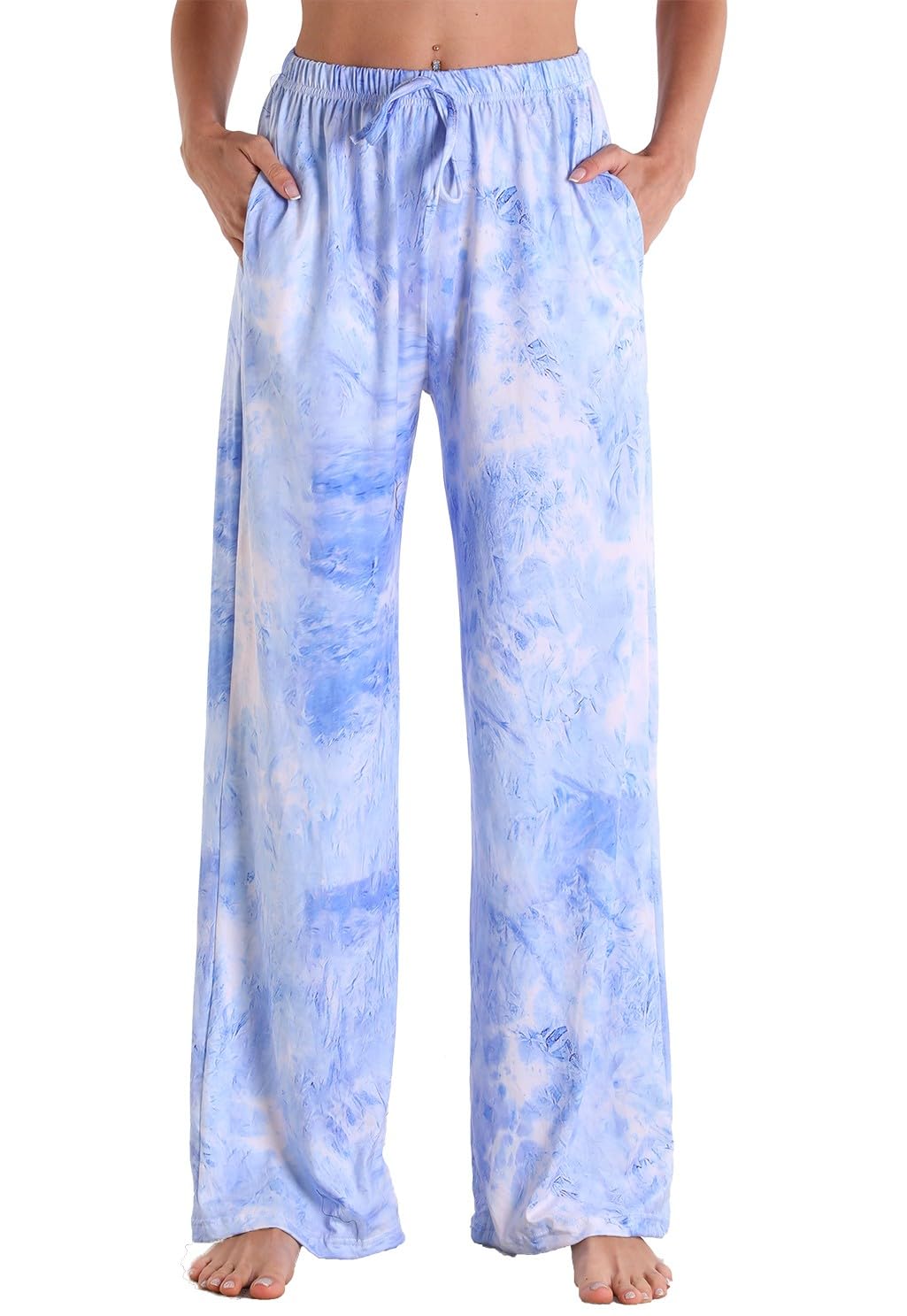X-Image Women Comfy Casual Pajama Pants with Pockets & Drawstring