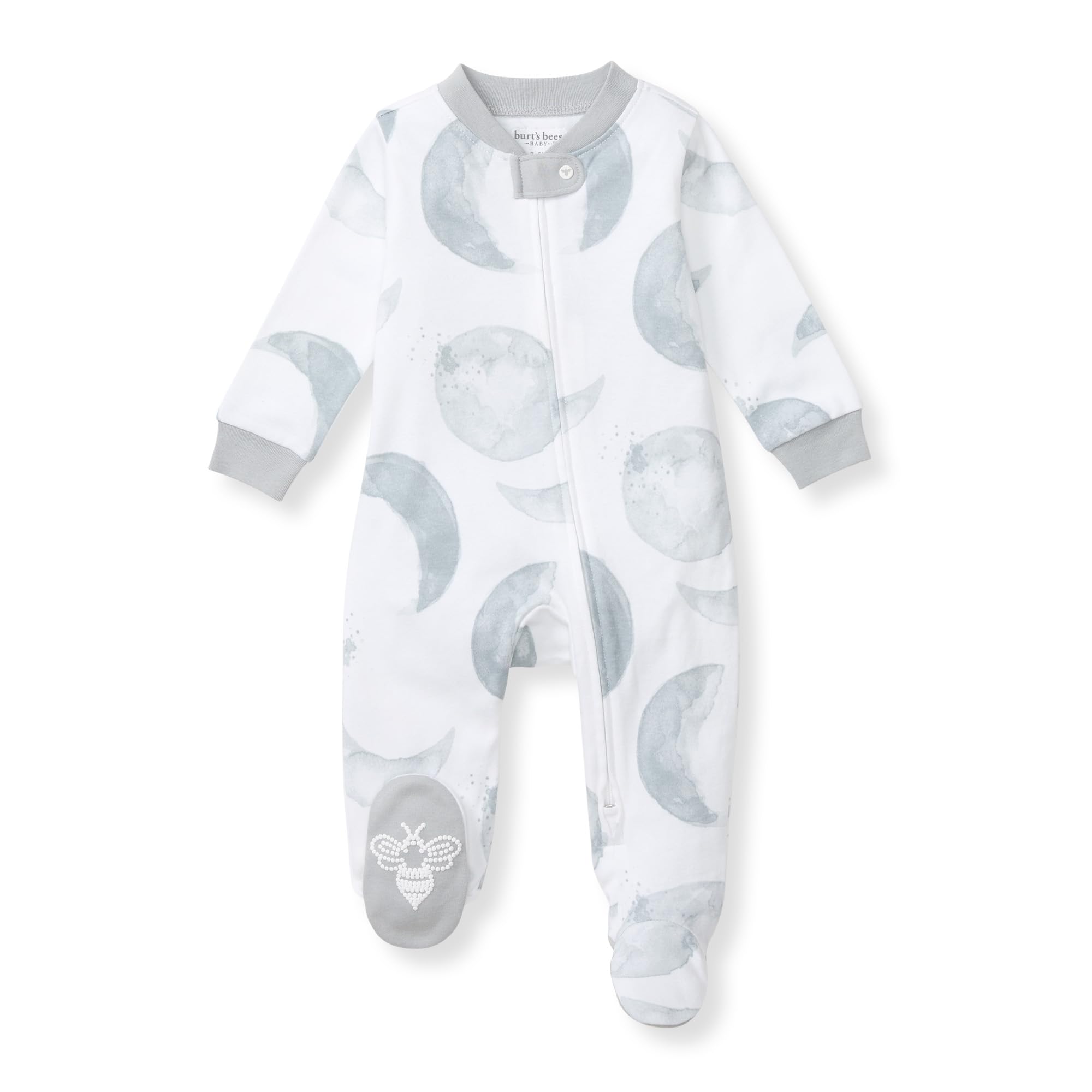 Burt's Bees Baby Organic Cotton Sleep and Play Footed Pajamas for Boys