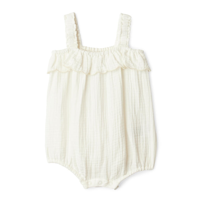 Amazon Essentials x Sofia Grainge Baby Girls' Cotton Gauze Sleeveless Romper WEBE CLOTHING