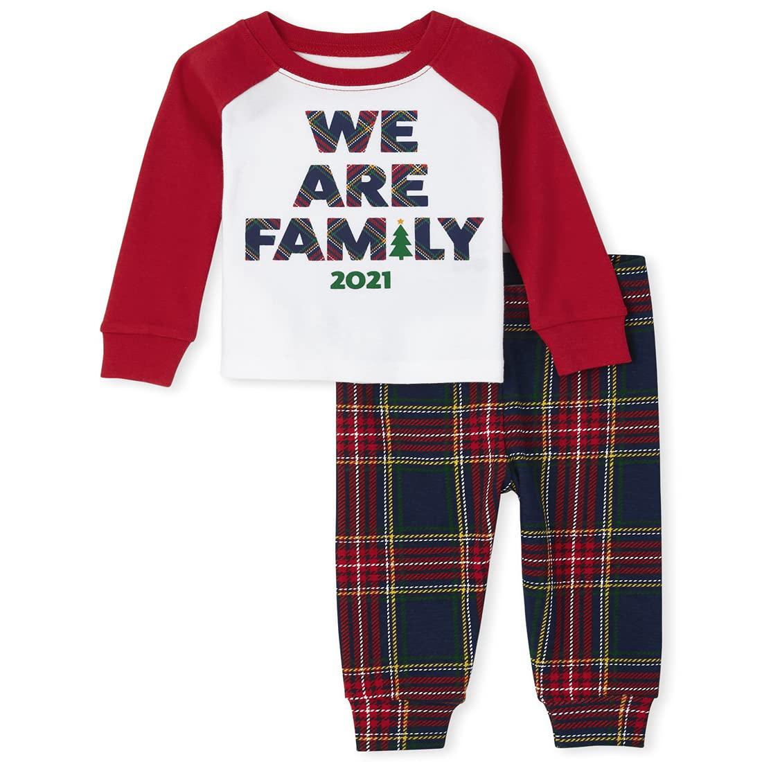 The Children's Place Kids' Family Matching, Festive Christmas Pajama Sets, Cotton WEBE CLOTHING