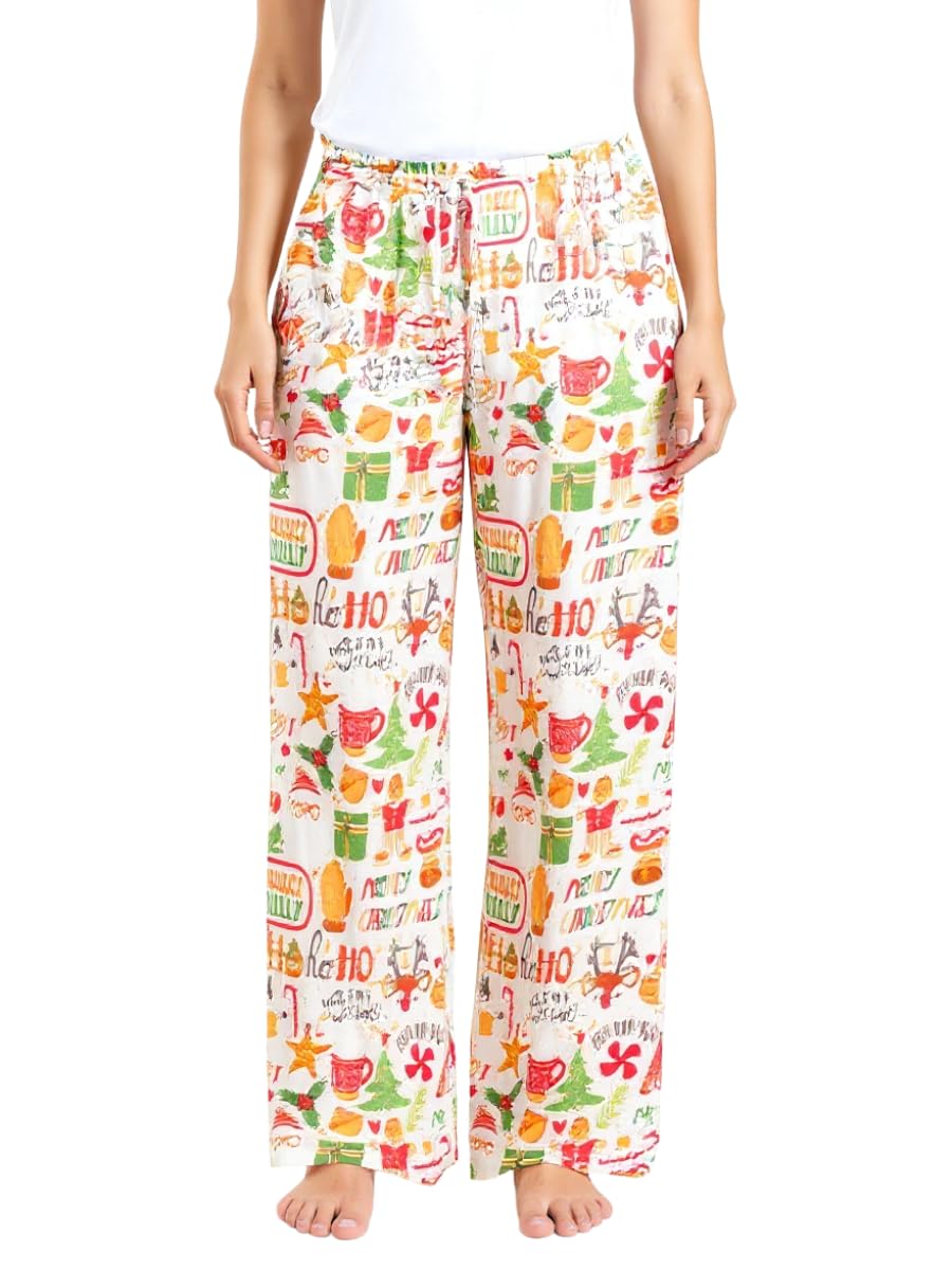 Unisex Adults Holiday Themed Pajama Pants WEBE CLOTHING