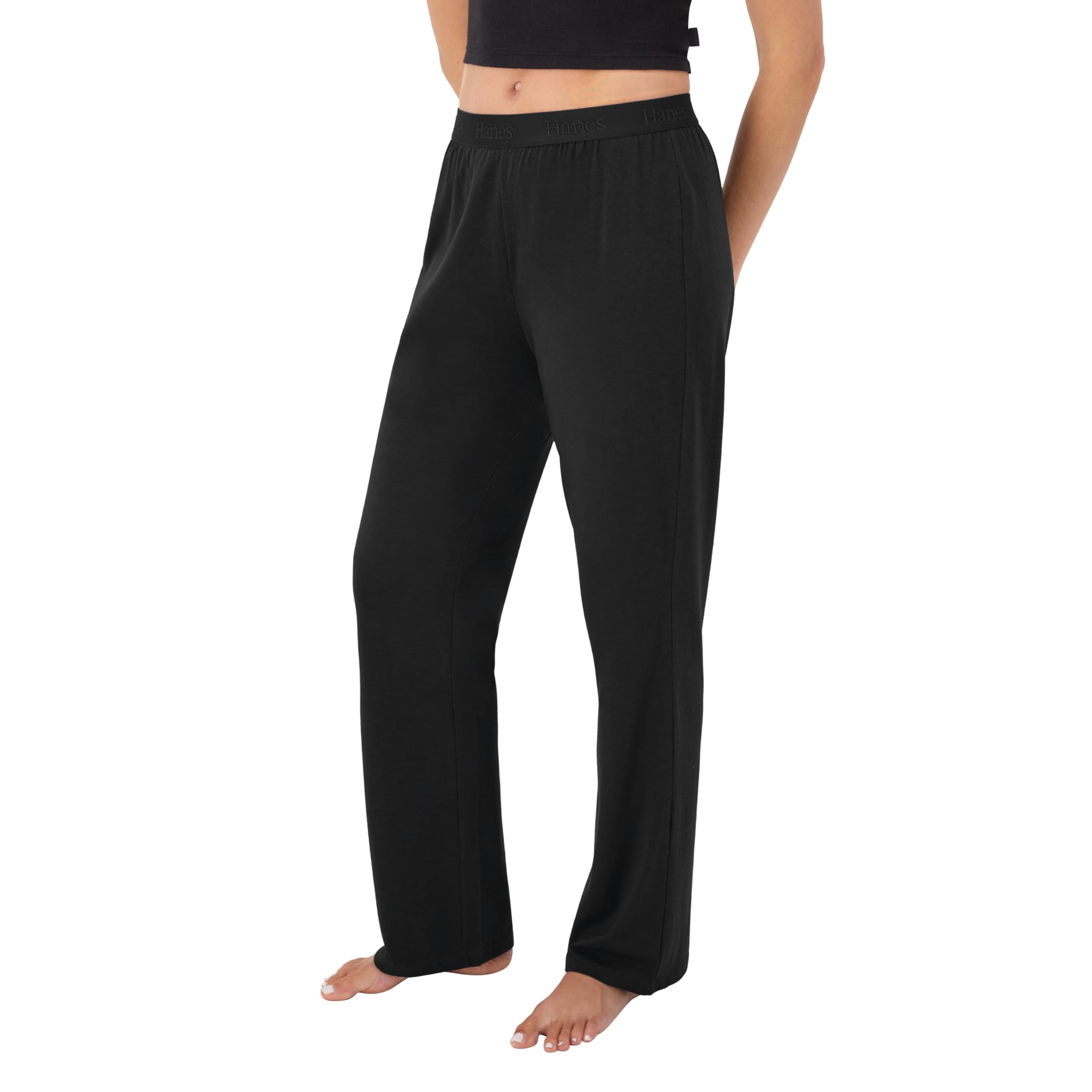 Hanes Women's Lounge Pants, Originals Supersoft Comfywear Sleep Pants, Loungewear for Women, 30"