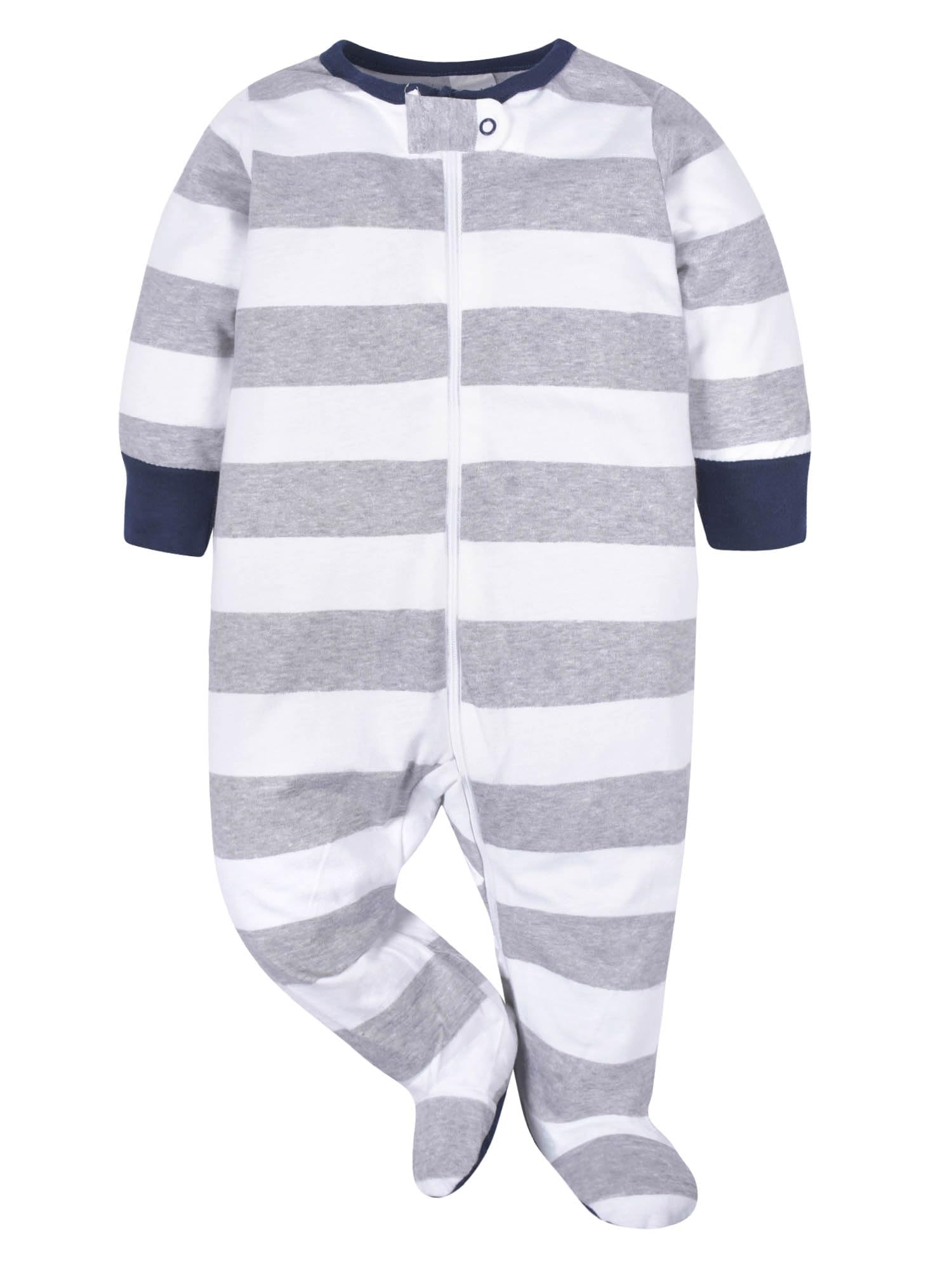Onesies Brand Baby Boys 4-Pack Sleep 'N Play Footies