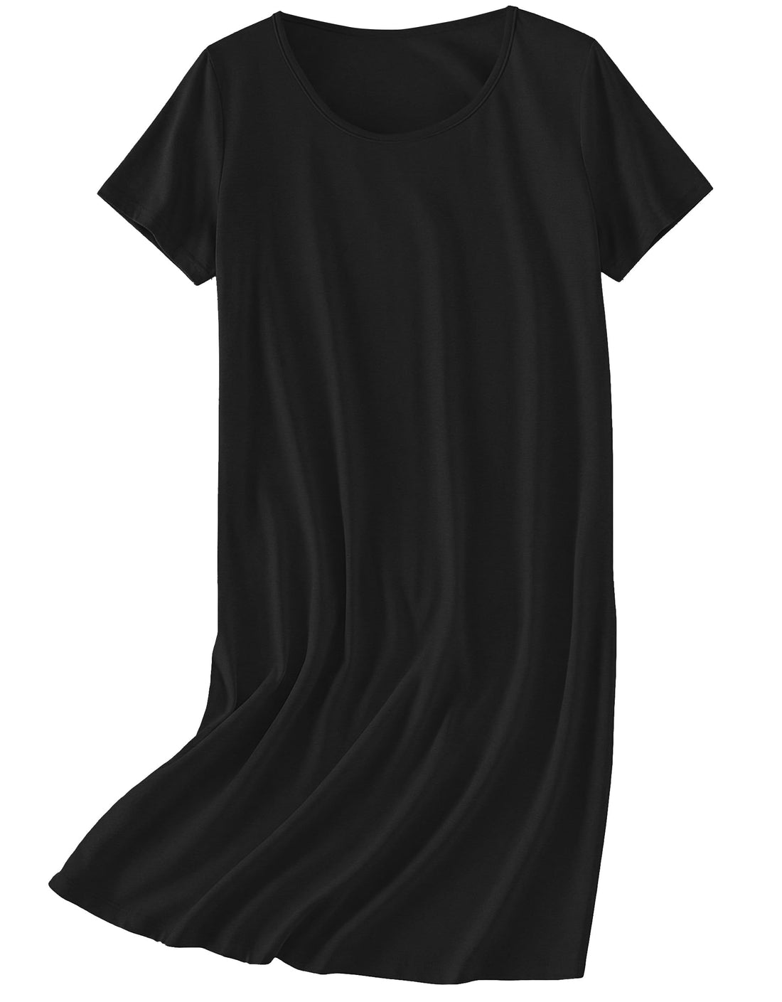 Ekouaer Nightgowns for Women Cotton Sleepshirts Short Sleeve Nightshirt Tshirt Night Gown Casual Sleepdress Comfy Nightdress
