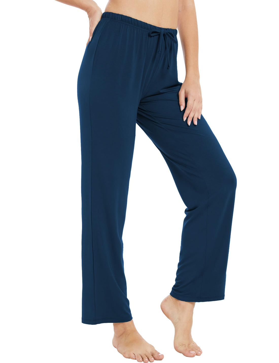 GYS Bamboo Viscose Women's Pajama Pants, Lightweight Comfy Casual Lounge Yoga Pants, Pj Bottoms Sleep Pants with Drawstring