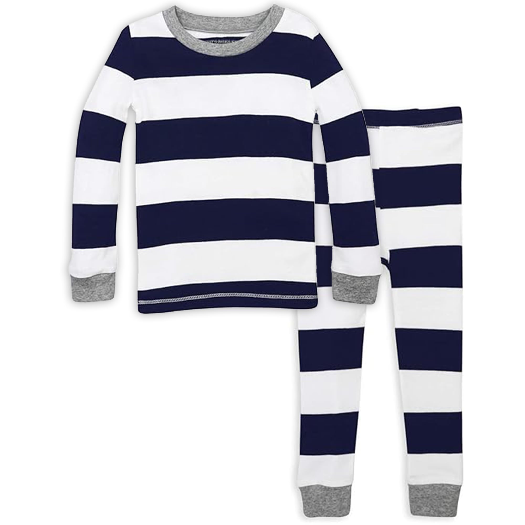 Burt's Bees Baby Organic Cotton Pajamas for Boys, 100% Cotton Pajama Set for Toddlers and Kids, Soft and Stretchable Fabric