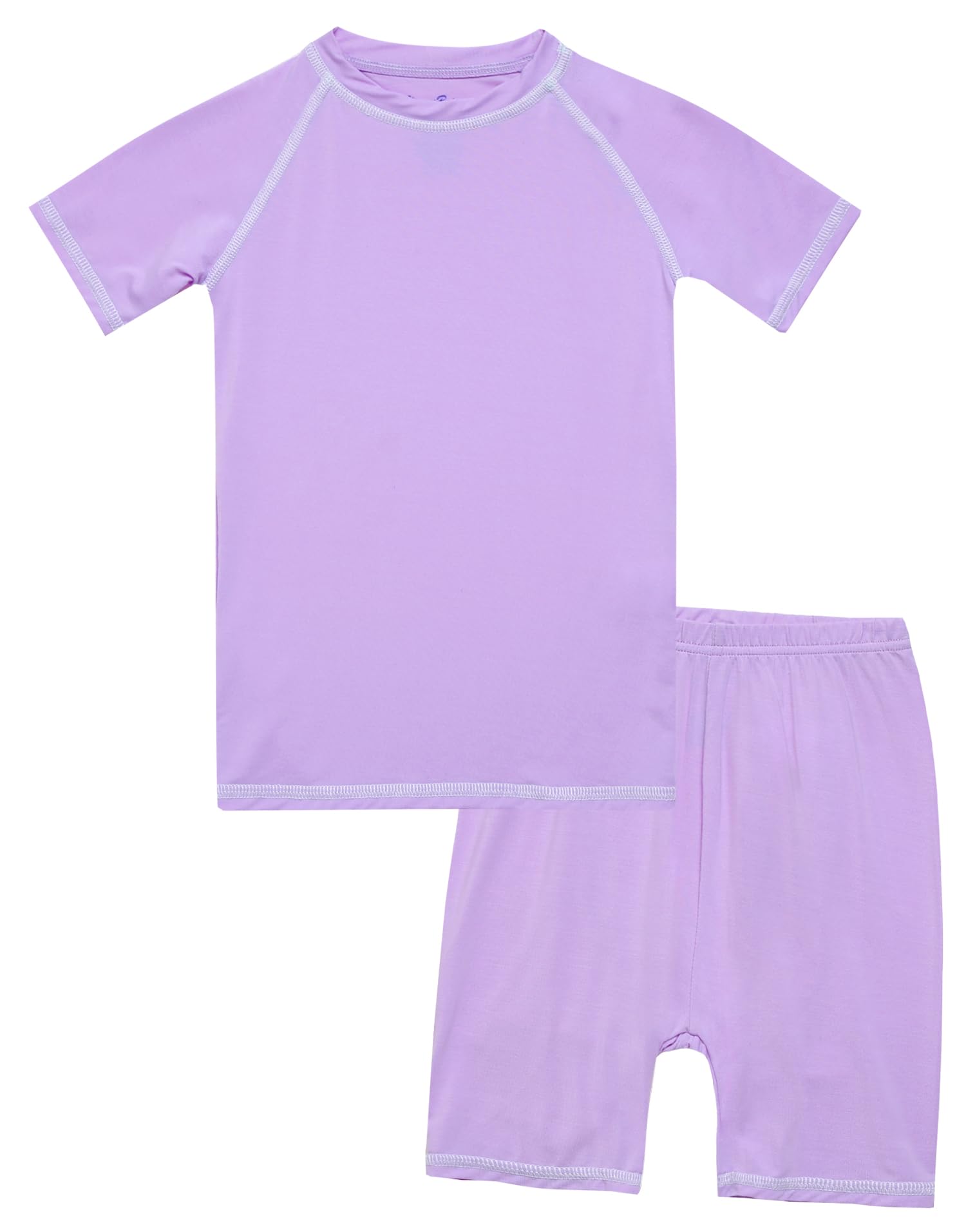 VAENAIT BABY Infant Toddler Junior Girls Boys Pajamas Sleepwear Rayon from Bamboo Short Summer Pjs Set 6M-12Y WEBE CLOTHING